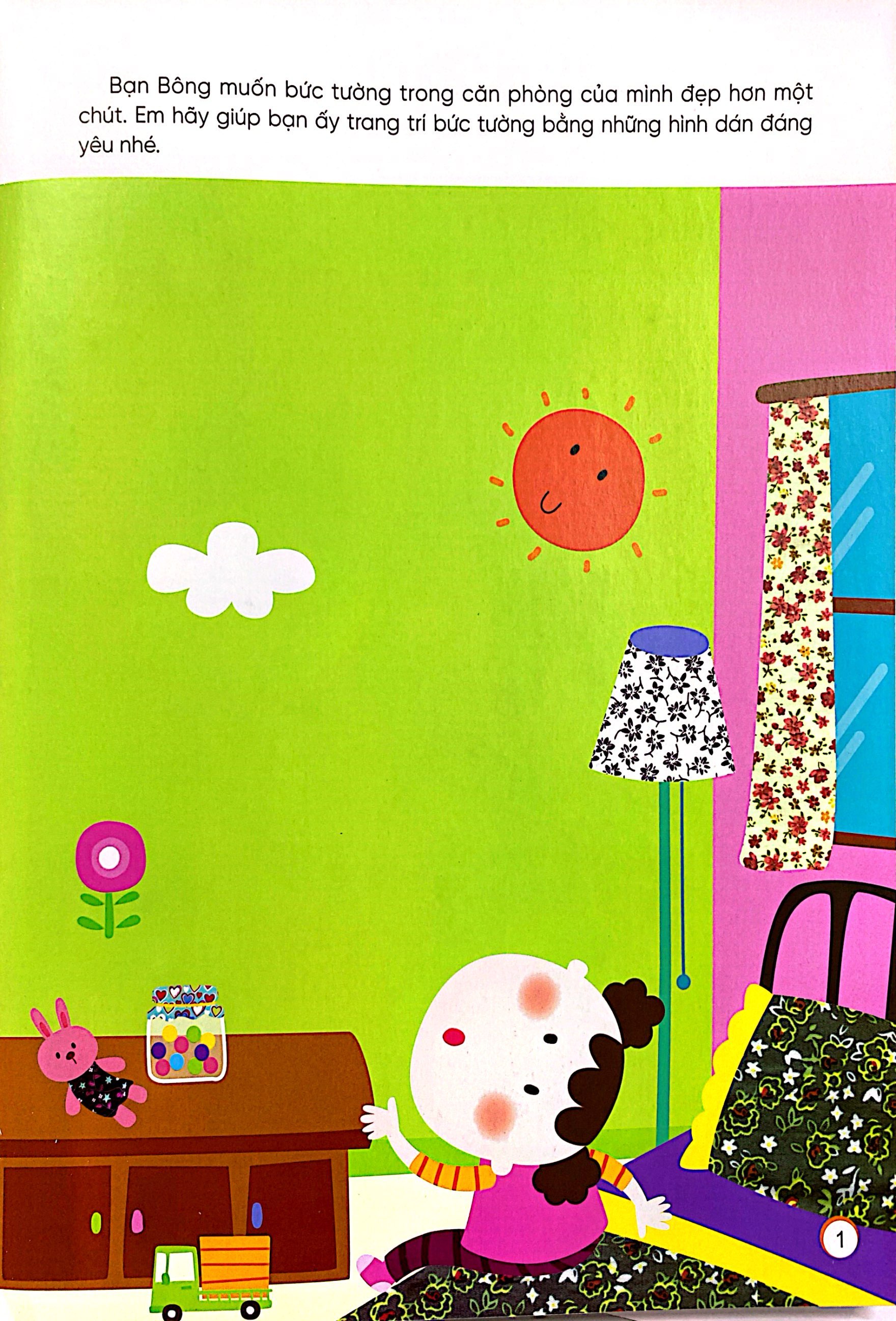 sticker thần kỳ - phát triển eq - cảm xúc (2-4 tuổi)