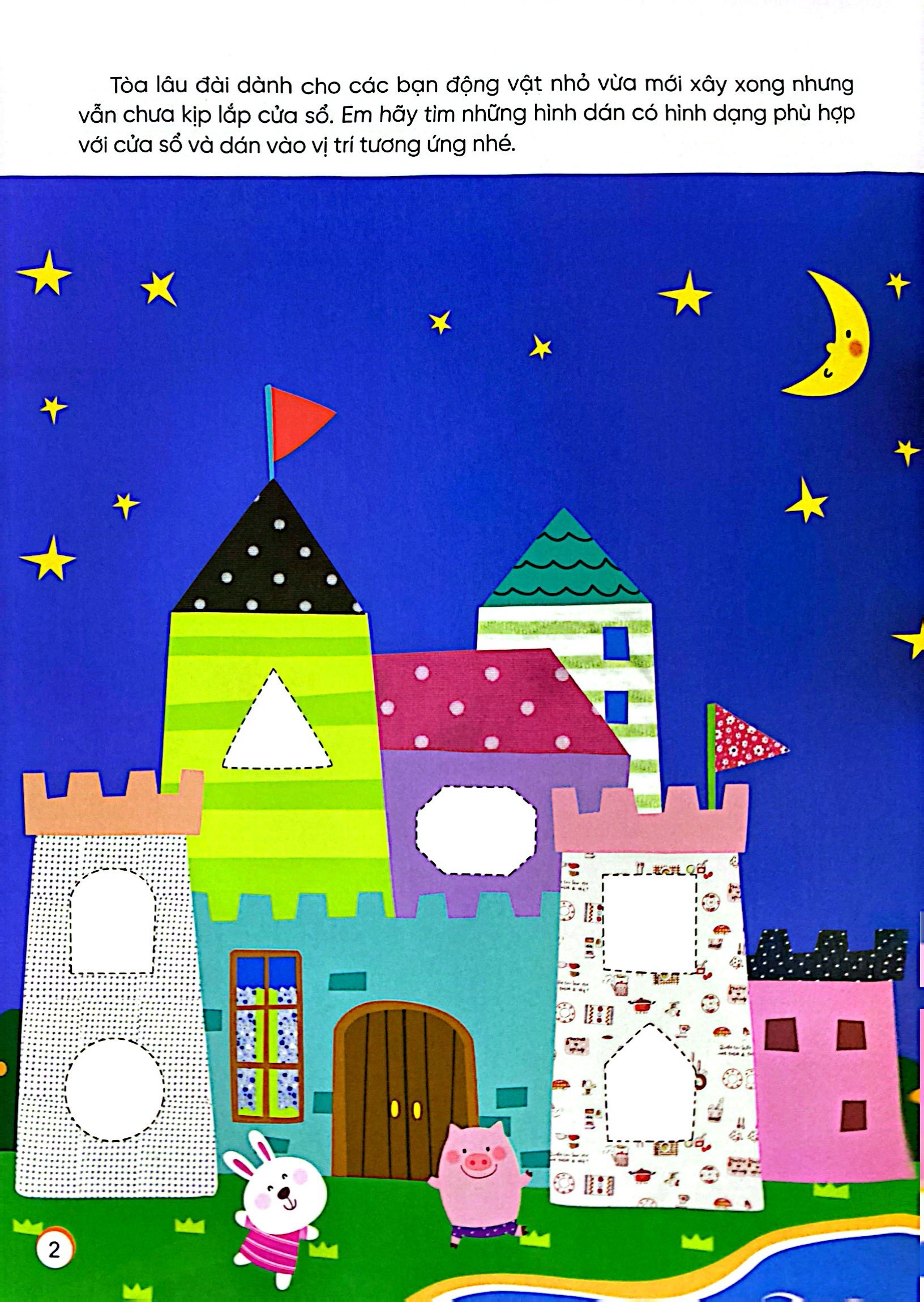 sticker thần kỳ - phát triển eq - cảm xúc (2-4 tuổi)