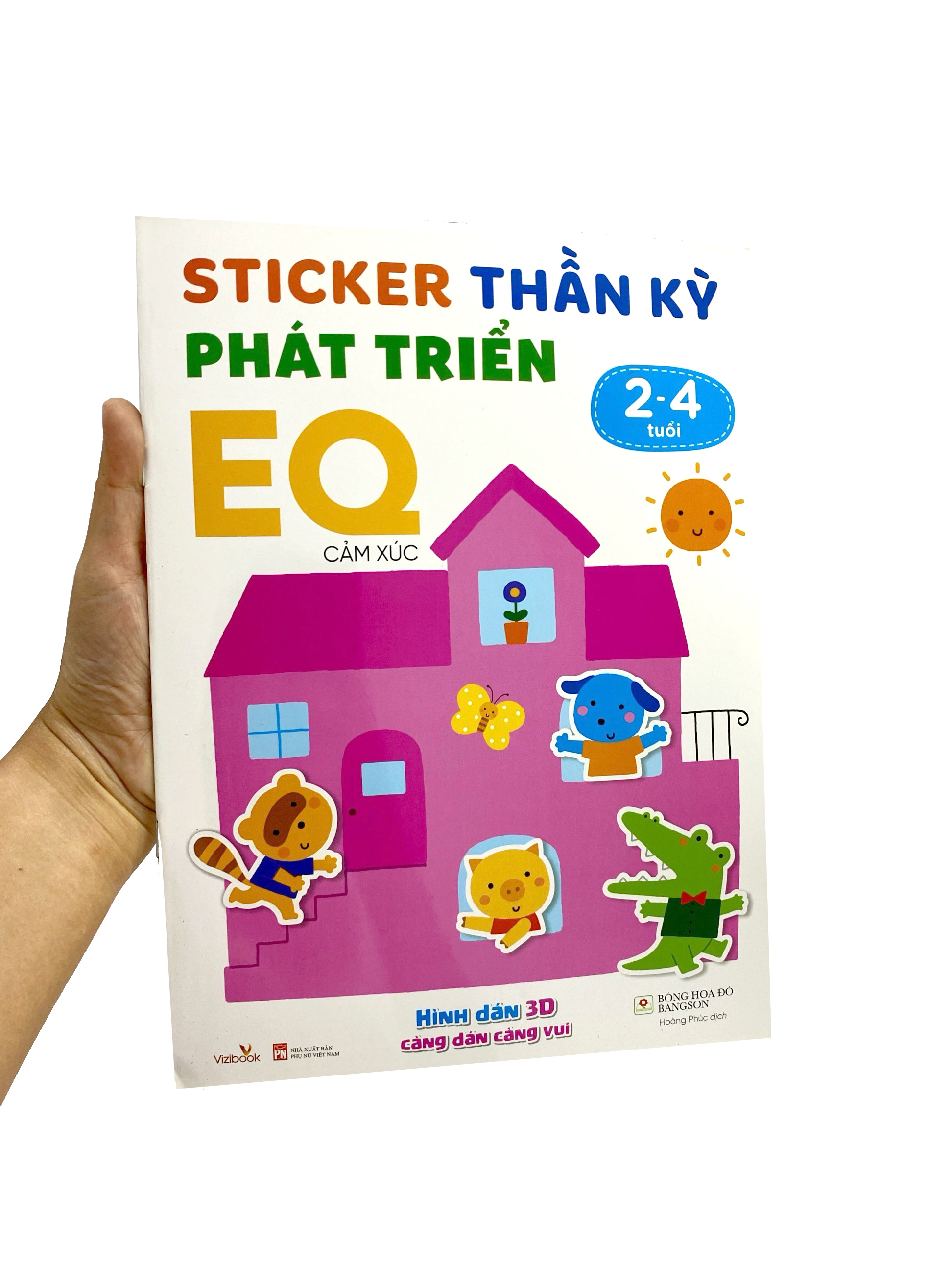sticker thần kỳ - phát triển eq - cảm xúc (2-4 tuổi)