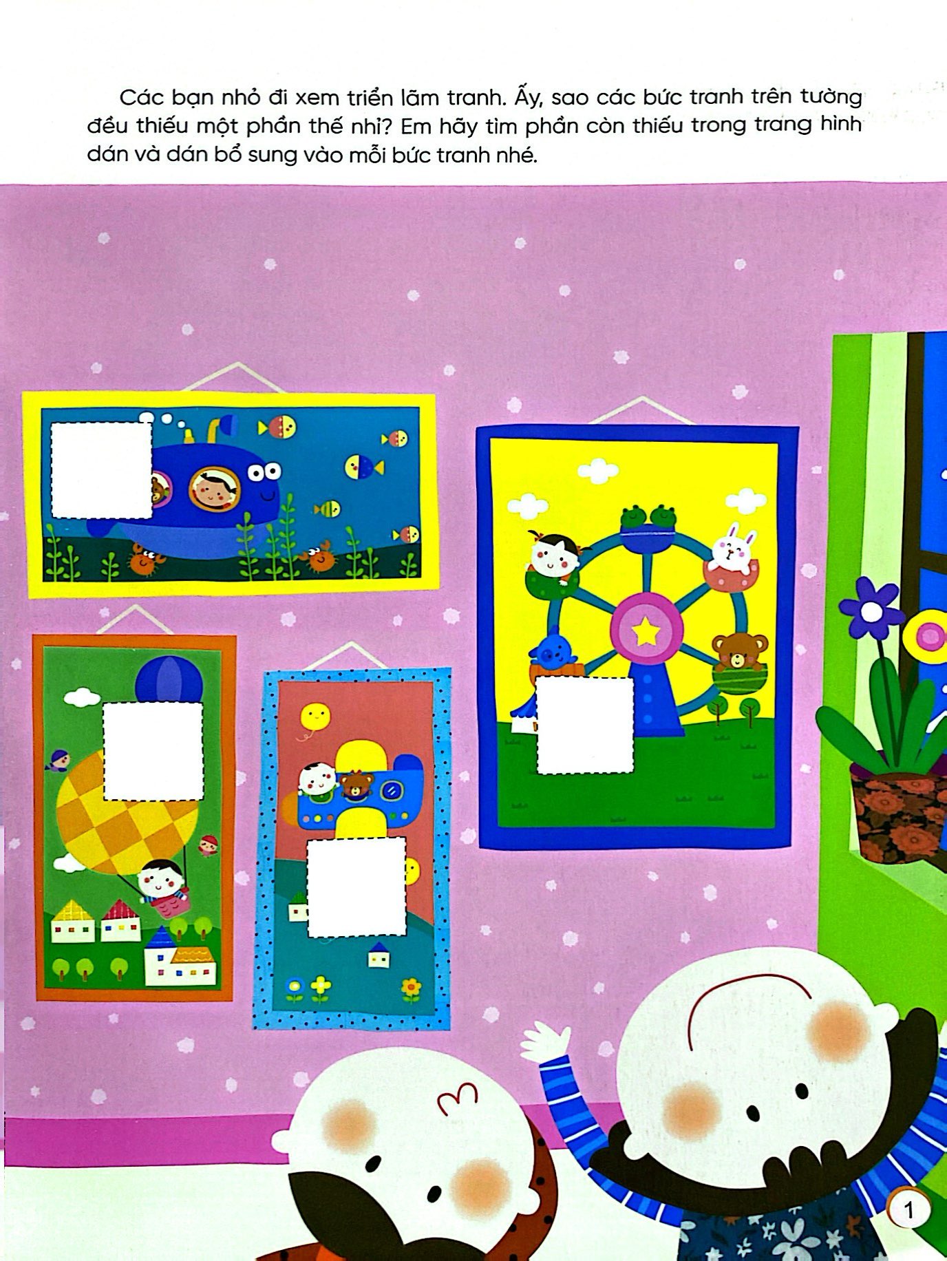 sticker thần kỳ - phát triển iq - thông minh (3-5 tuổi)