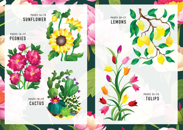 sticker therapy - botanicals