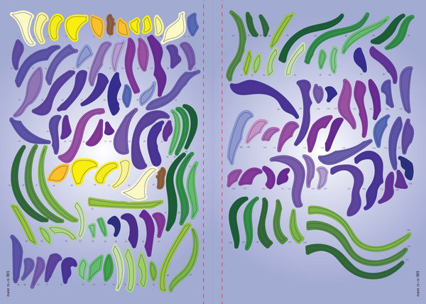 sticker therapy - botanicals