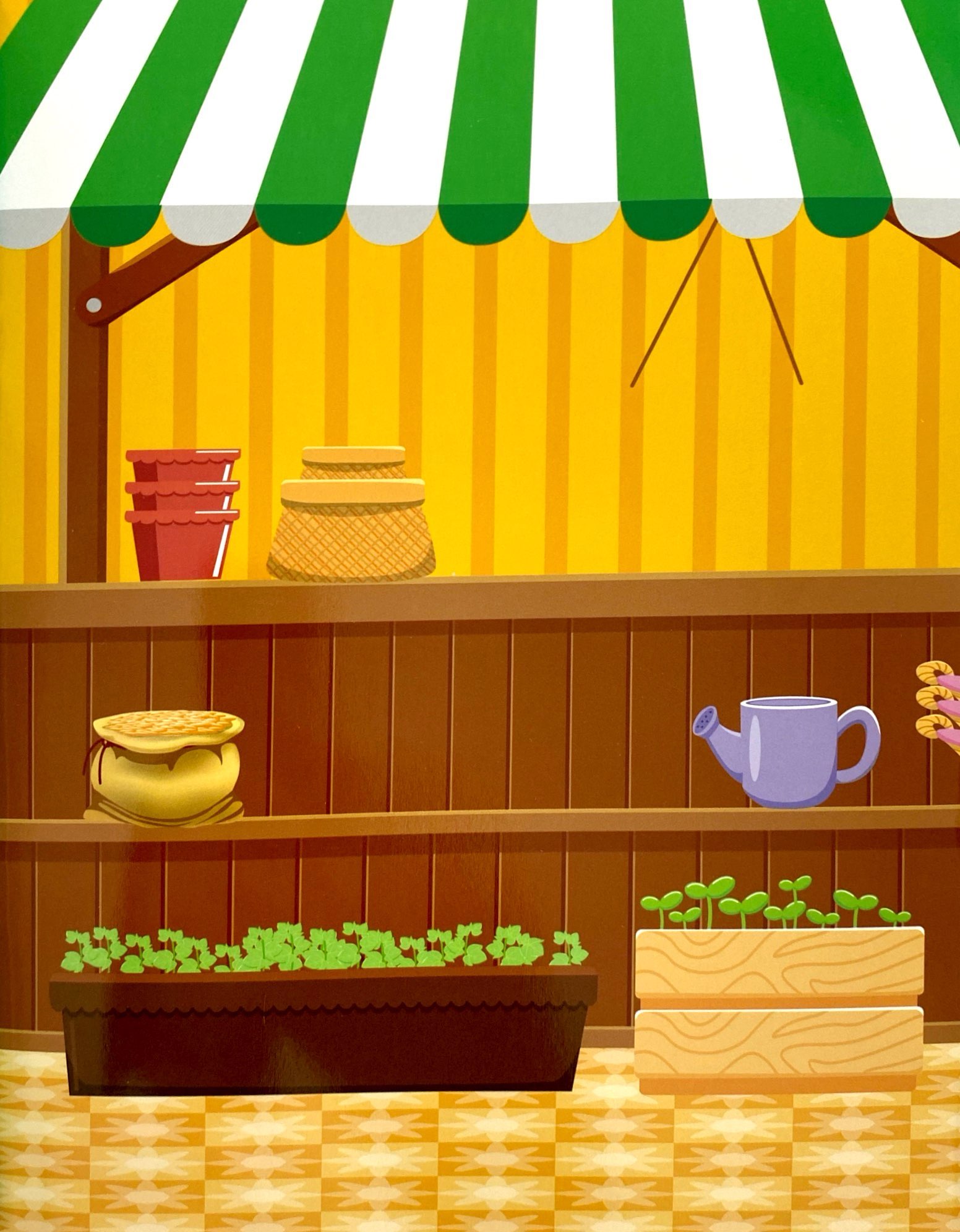 sticker trò chơi đồ hàng - bé làm chủ tiệm hoa (sách dán hình siêu vui nhộn)