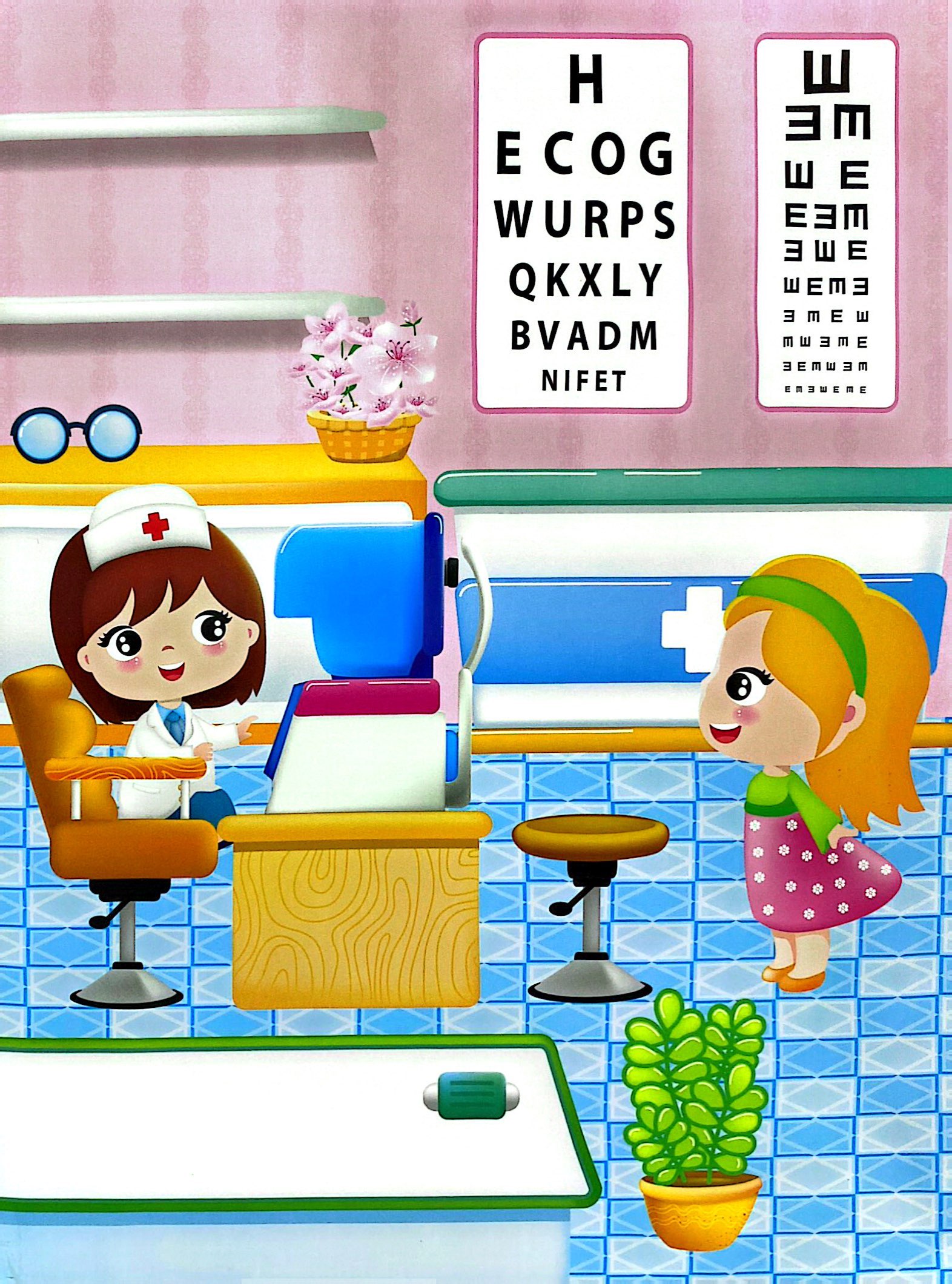 sticker trò chơi đồ hàng - bé tập làm bác sĩ (sách dán hình siêu vui nhộn)