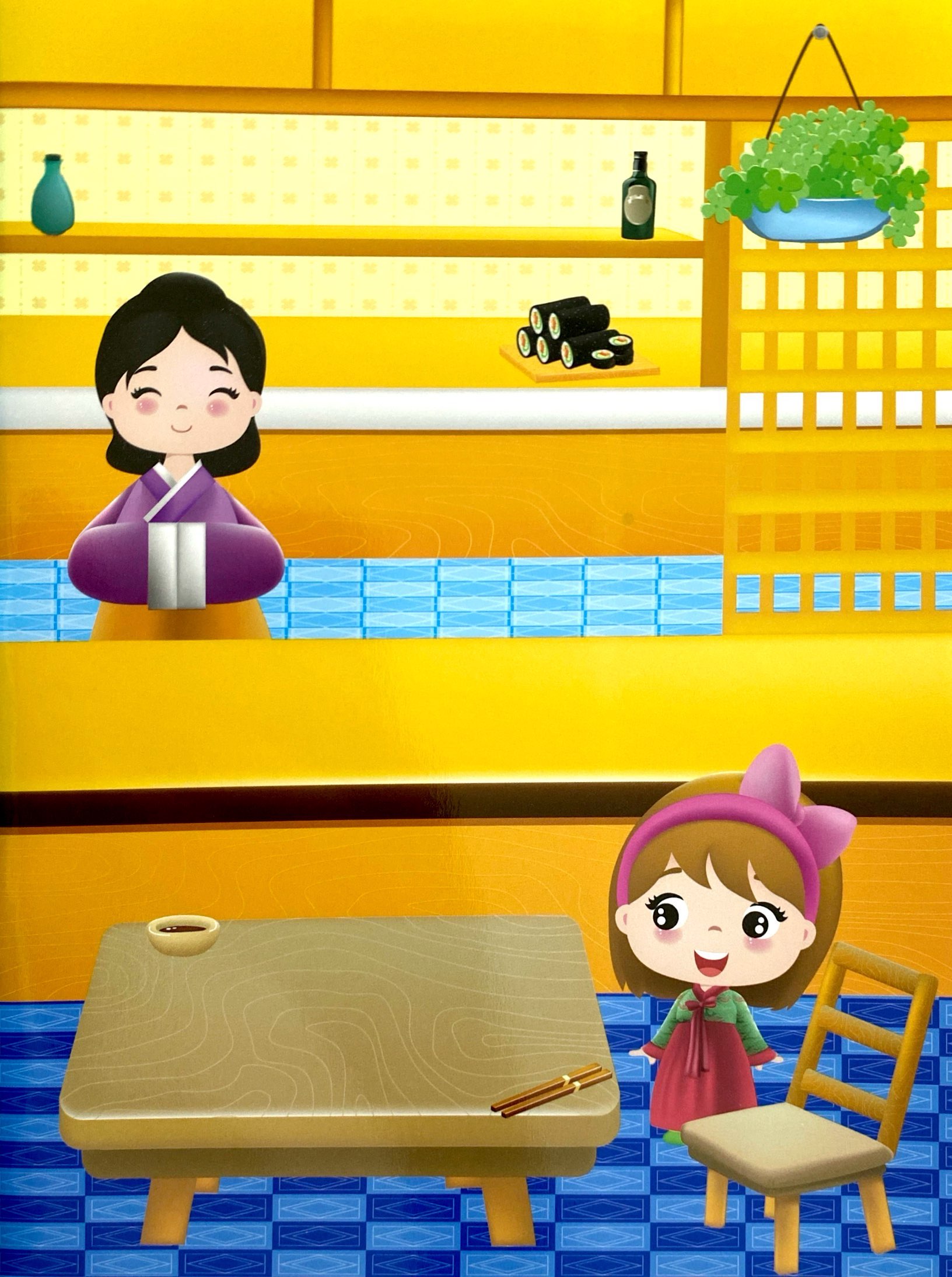 sticker trò chơi đồ hàng - dán hình siêu vui nhộn - bé trải nghiệm ẩm thực