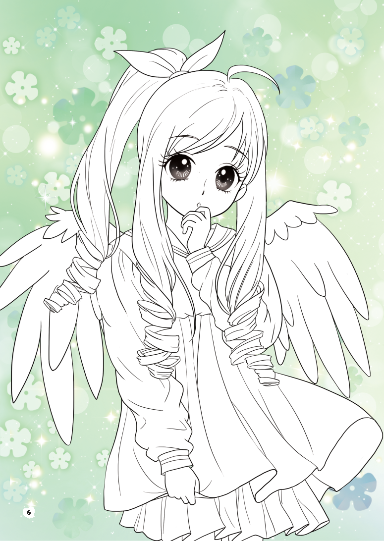 sticker và tô màu công chúa - công chúa ngọt ngào (30 tranh tô màu)