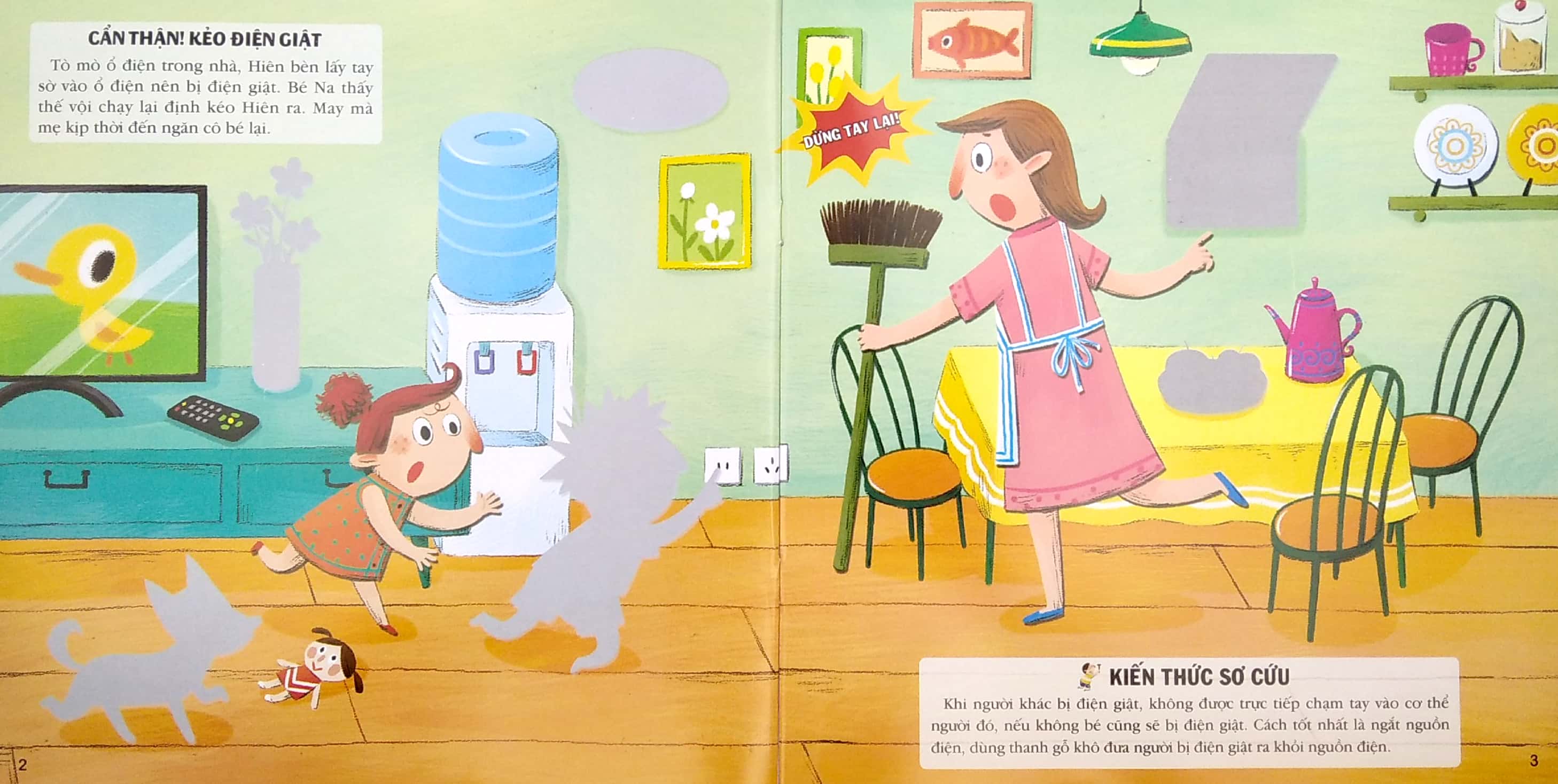 stickers kỹ năng an toàn cho bé - sơ cứu an toàn