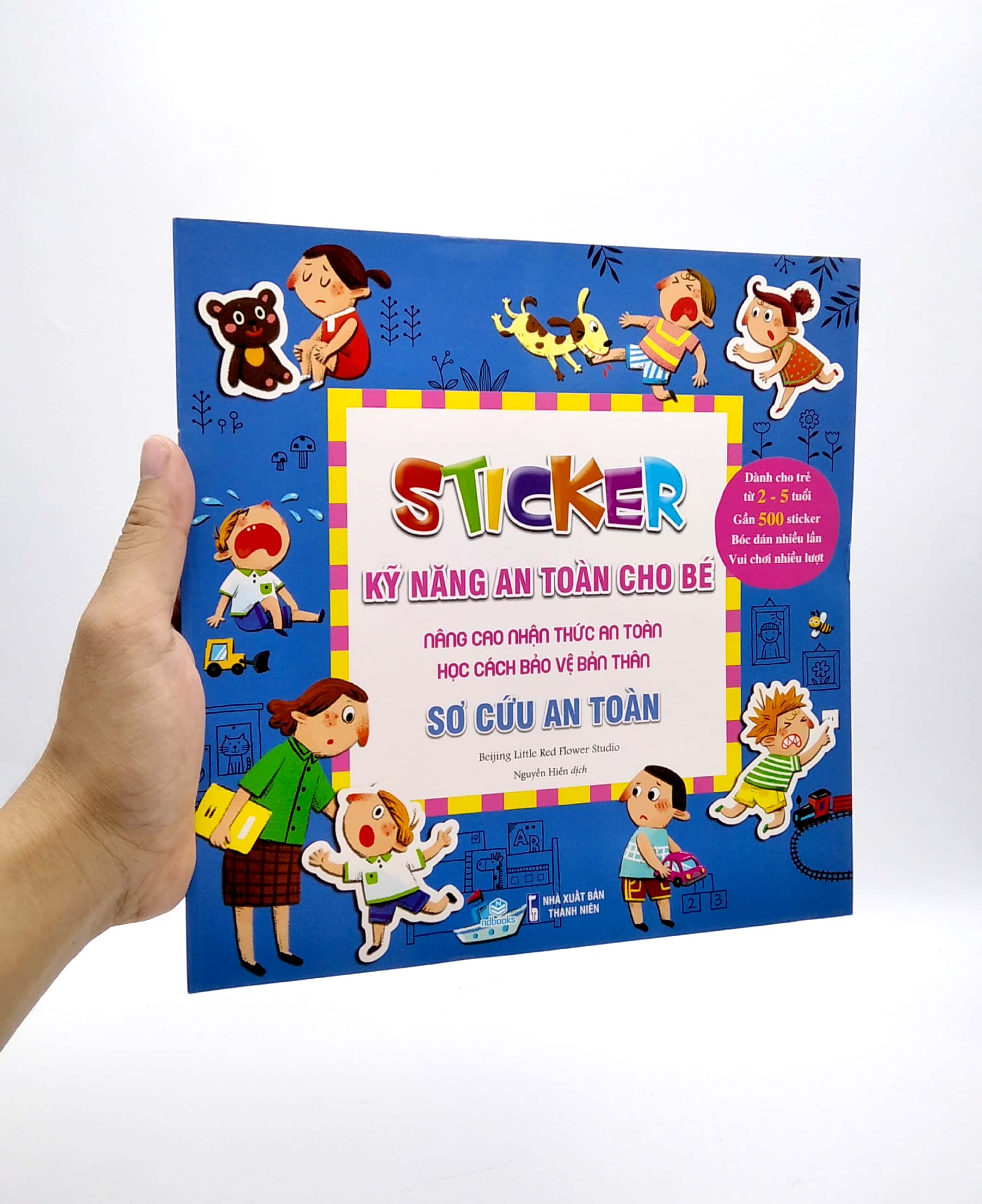 stickers kỹ năng an toàn cho bé - sơ cứu an toàn