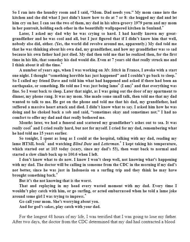 still just a geek: an annotated memoir