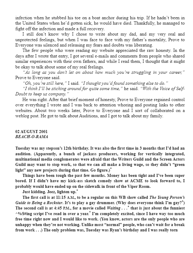 still just a geek: an annotated memoir