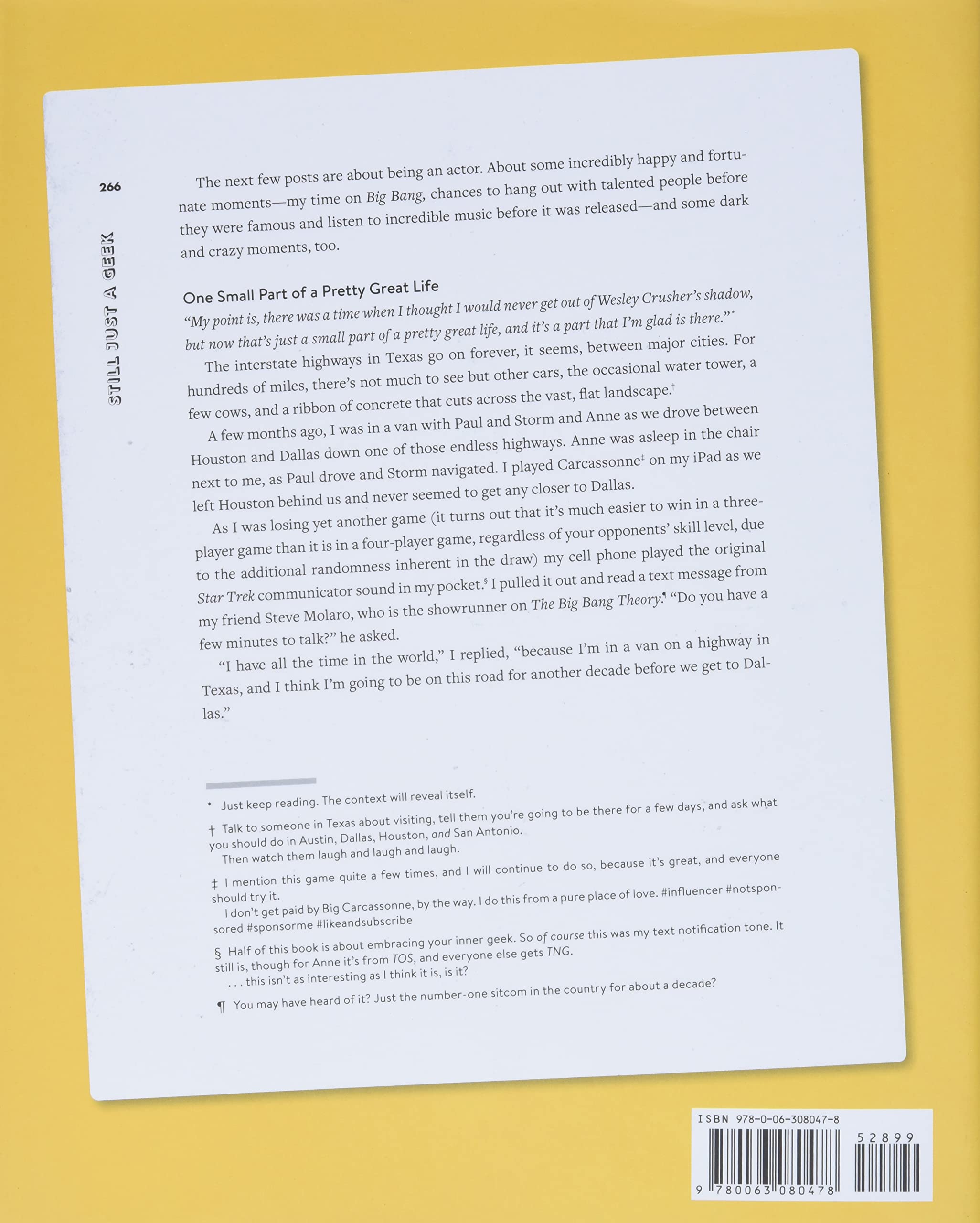 still just a geek: an annotated memoir