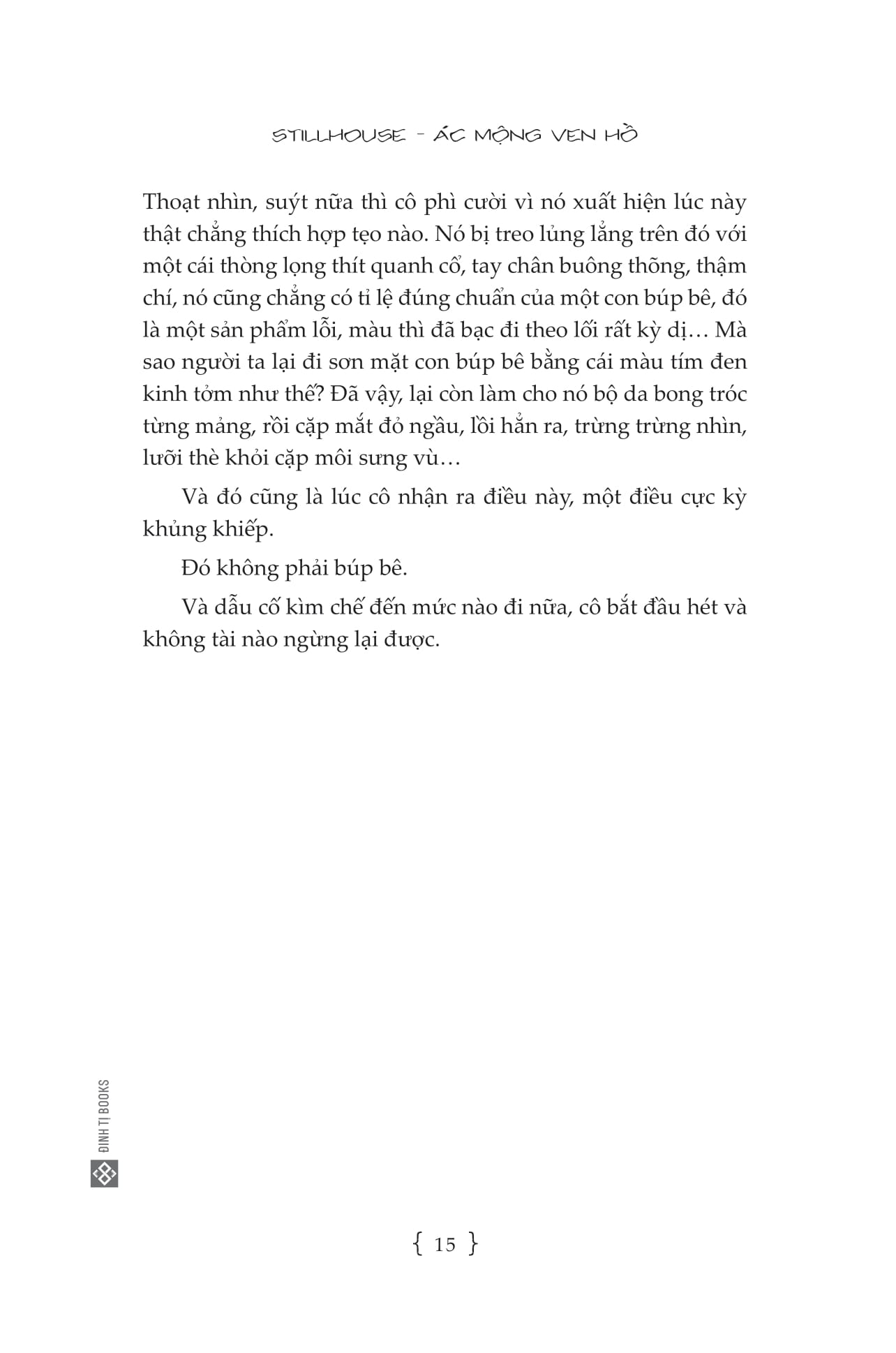 stillhouse - ác mộng ven hồ