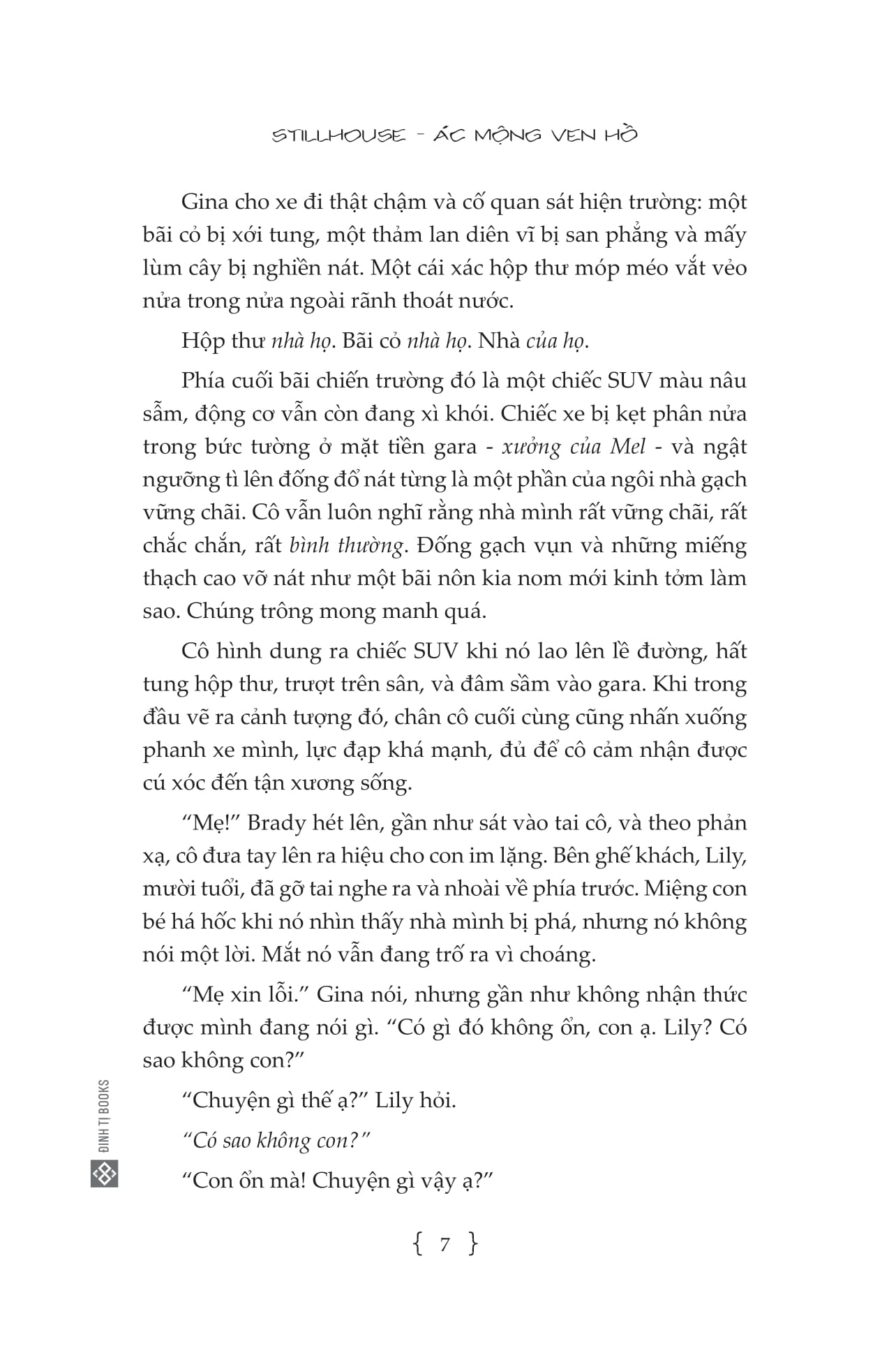 stillhouse - ác mộng ven hồ