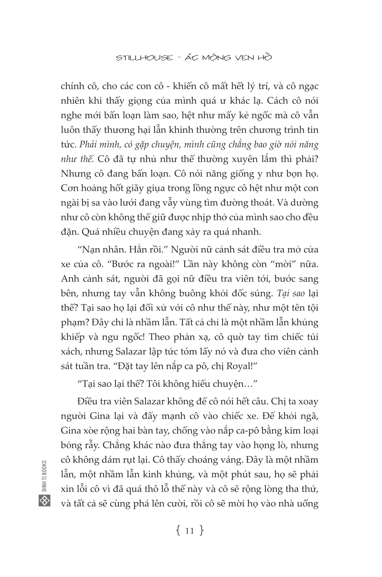 stillhouse - ác mộng ven hồ