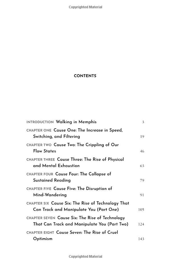 stolen focus: why you can't pay attention