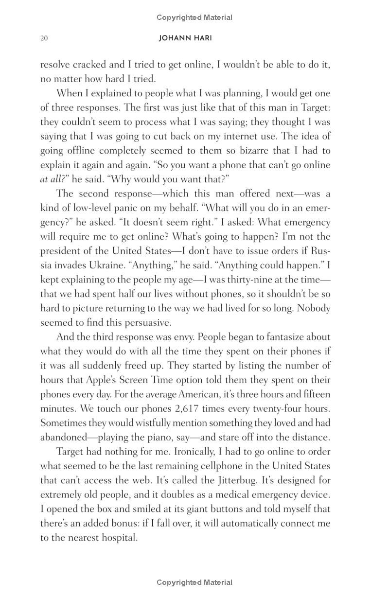 stolen focus: why you can't pay attention