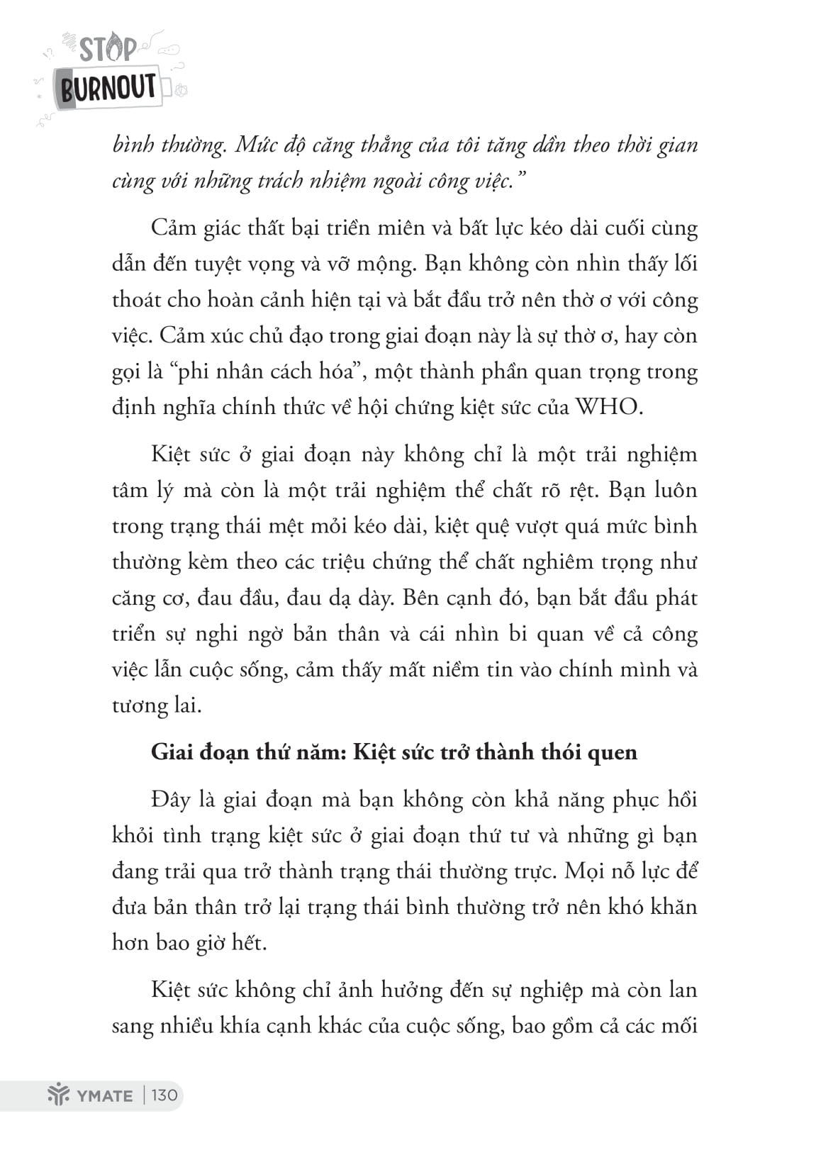 Stop Burnout - 6 Buoc Giai Toa Cang Thang, Ap Luc De Can Bang Giua Cong Viec Va Cuoc Song