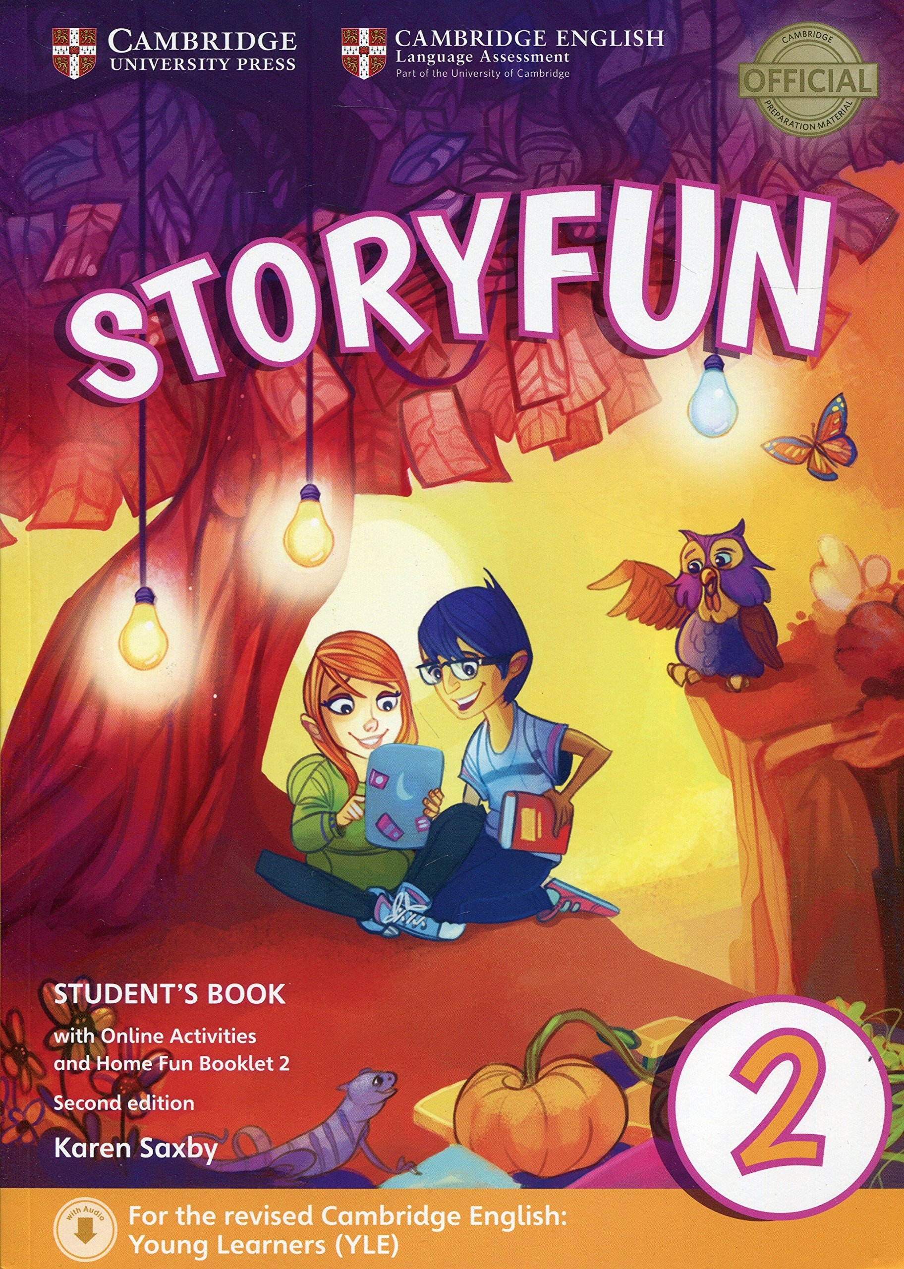 storyfun for starters level 2 student's book with online activities and home fun booklet 2