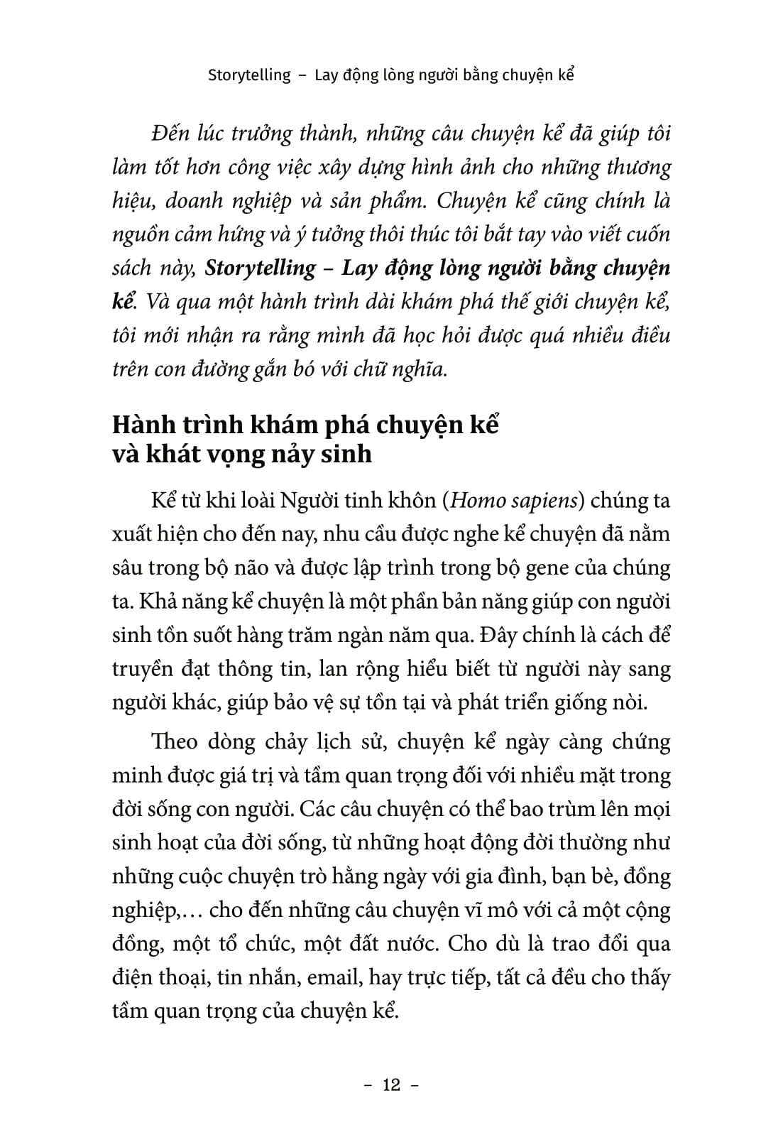 storytelling - lay động lòng người bằng chuyện kể