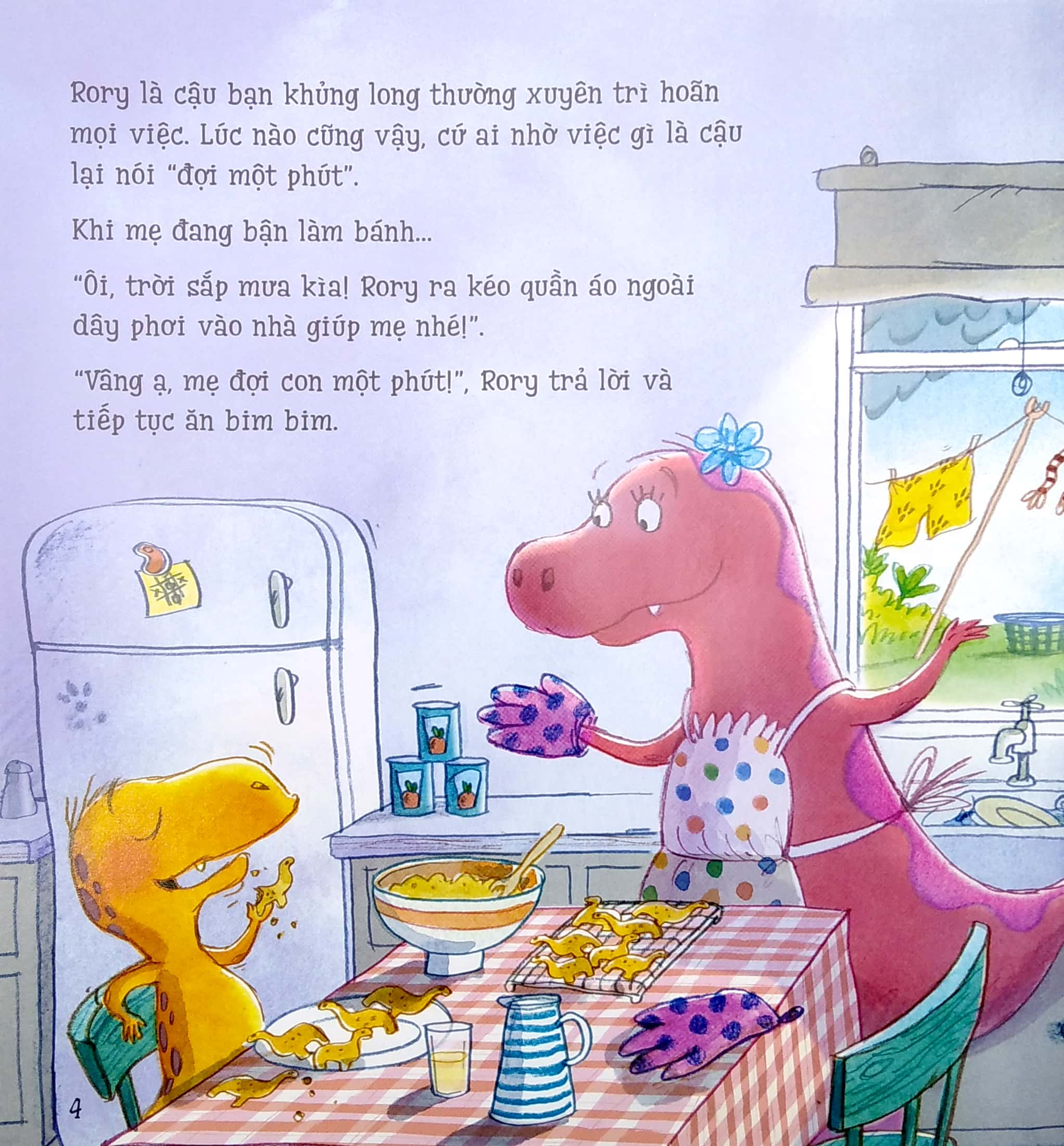 storytime - truyện hay nuôi dưỡng tâm hồn - khủng long luôn trì hoãn (tái bản 2022)