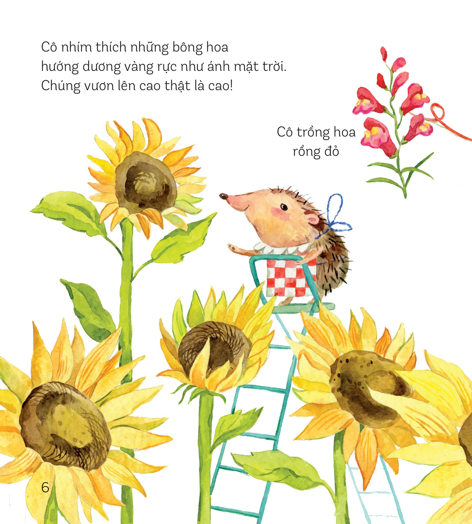 storytime - truyện hay phát triển trí tuệ - ai phá vườn hoa của cô nhím?