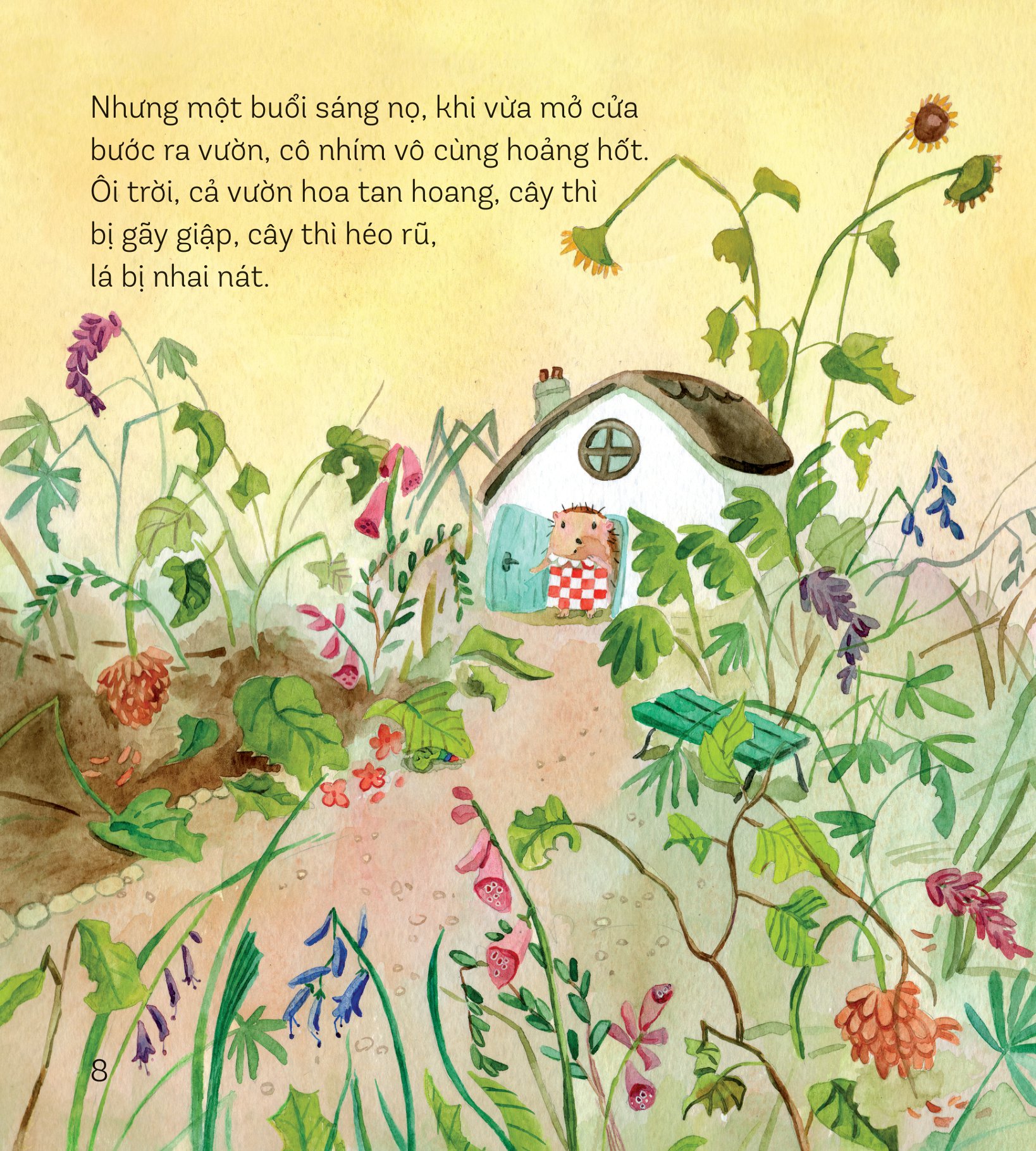 storytime - truyện hay phát triển trí tuệ - ai phá vườn hoa của cô nhím?