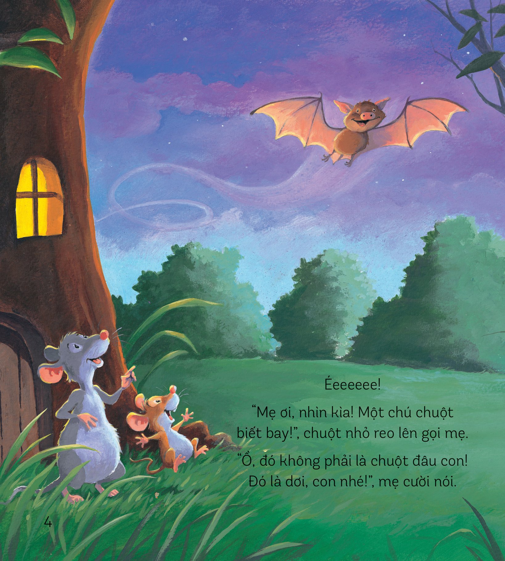 storytime - truyện hay phát triển trí tuệ - chuột nhỏ bay được không?