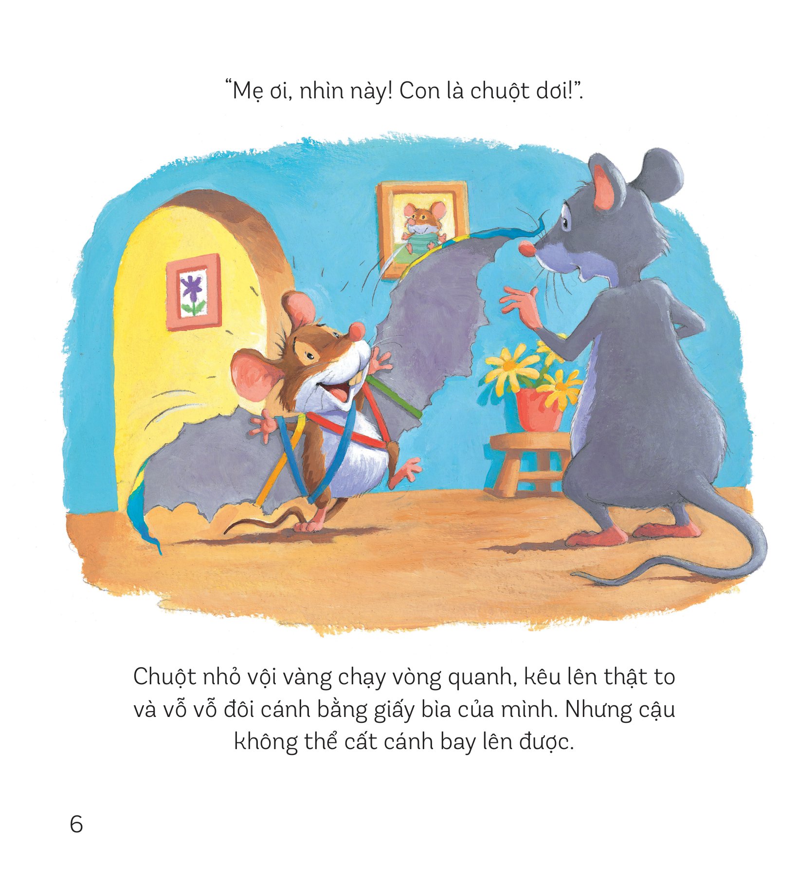 storytime - truyện hay phát triển trí tuệ - chuột nhỏ bay được không?