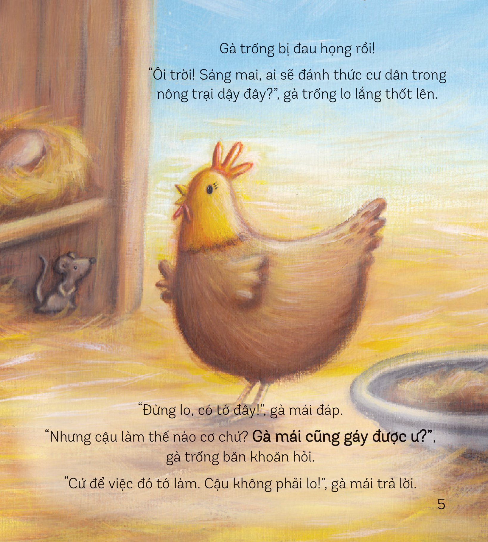 storytime - truyện hay phát triển trí tuệ - gà mái gáy được ư?