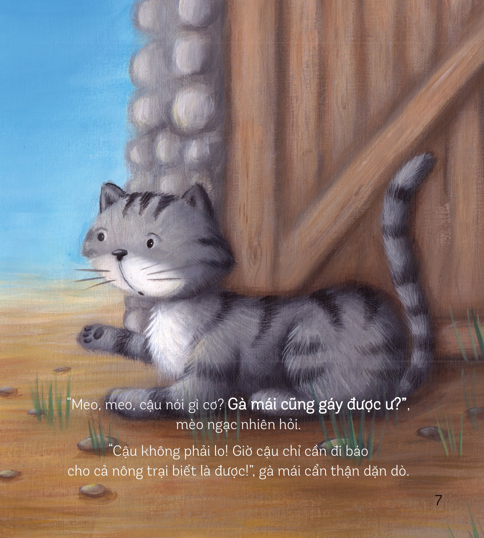 storytime - truyện hay phát triển trí tuệ - gà mái gáy được ư?