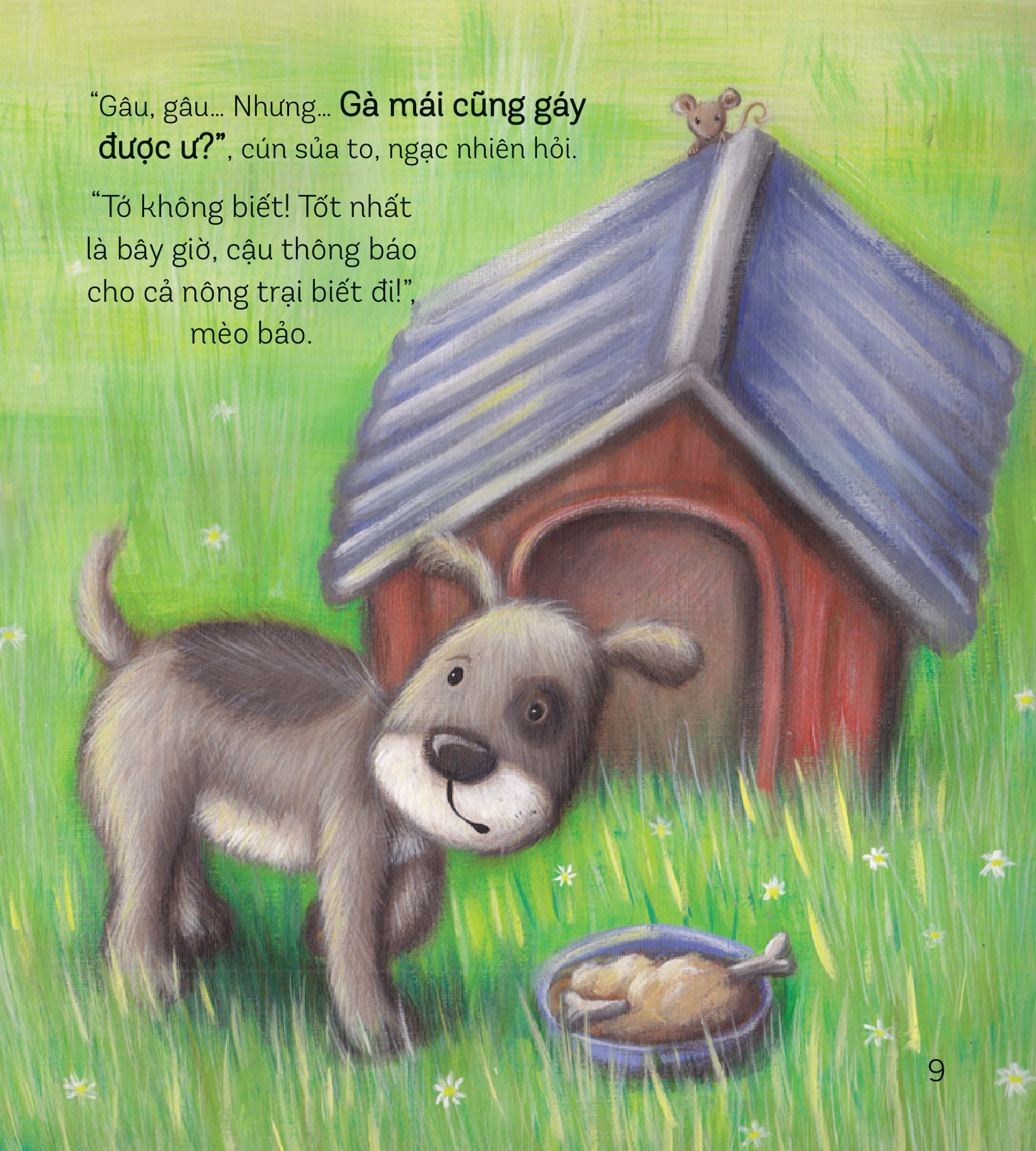 storytime - truyện hay phát triển trí tuệ - gà mái gáy được ư?