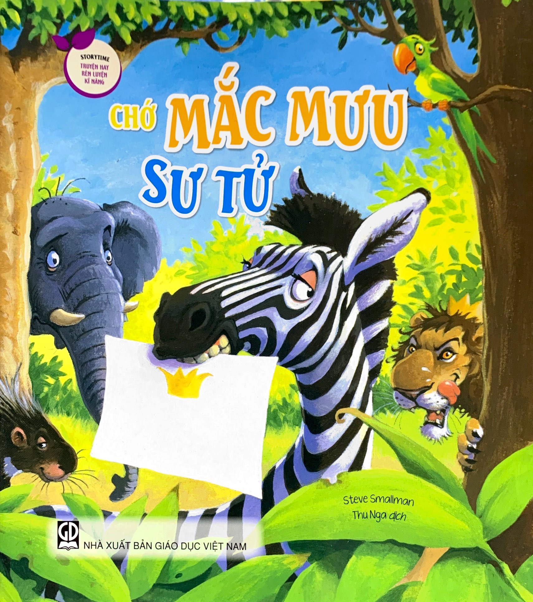 storytime - truyện hay rèn luyện kĩ năng - chớ mắc mưu sư tử