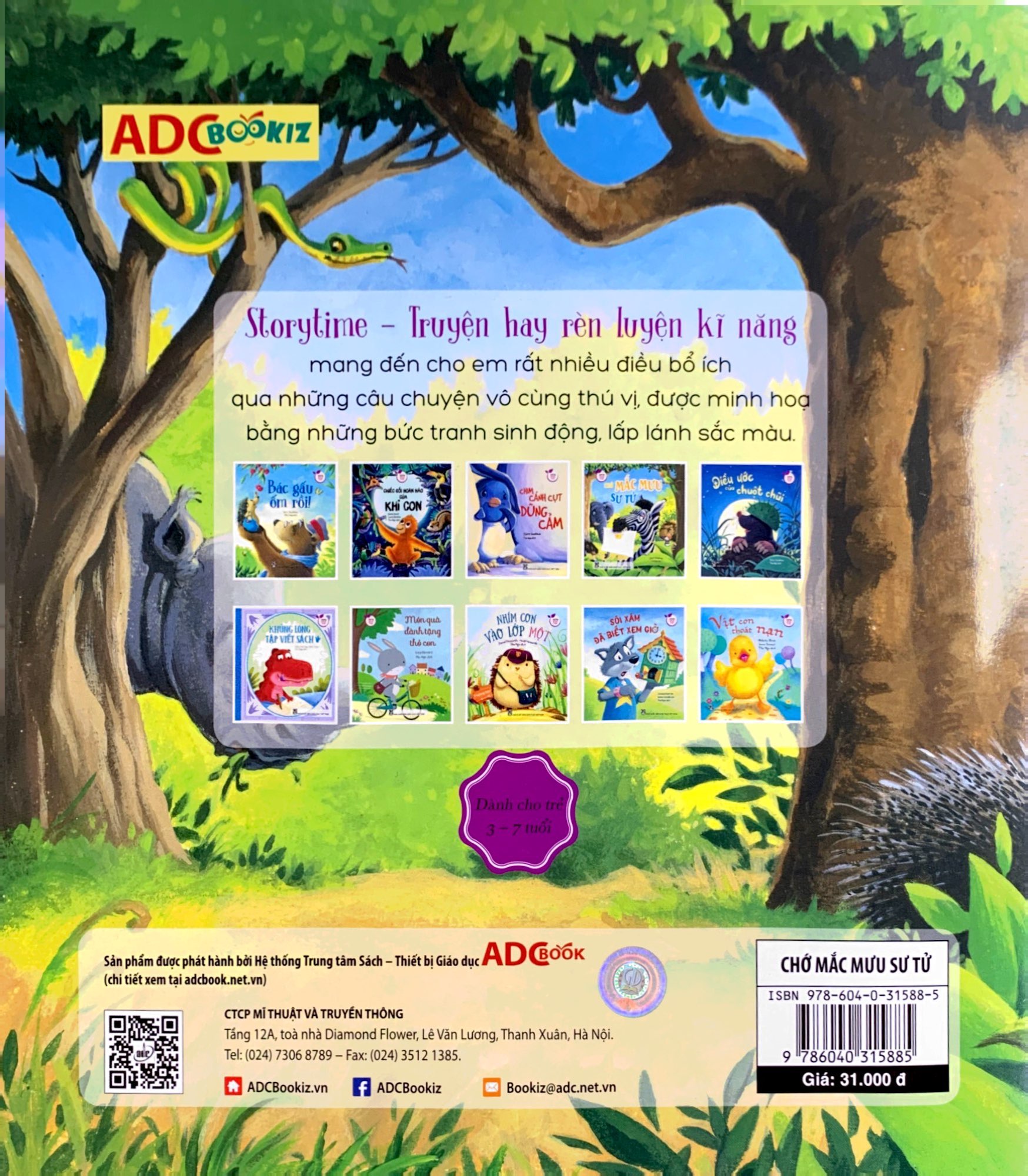 storytime - truyện hay rèn luyện kĩ năng - chớ mắc mưu sư tử