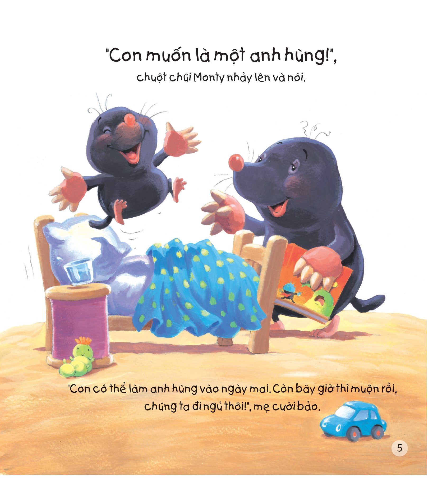 storytime - truyện hay rèn luyện kĩ năng - điều ước của chuột chũi