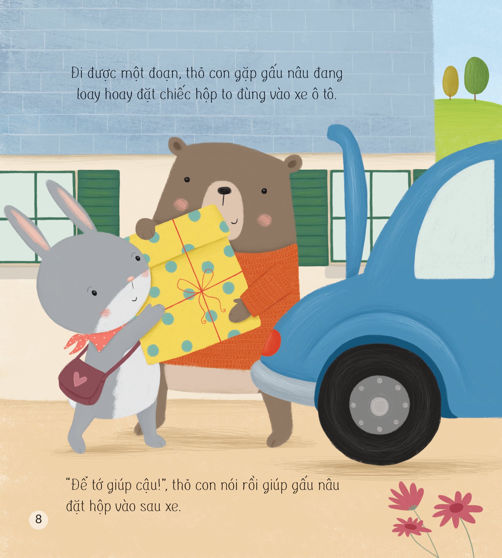 storytime - truyện hay rèn luyện kĩ năng - món quà dành tặng thỏ con