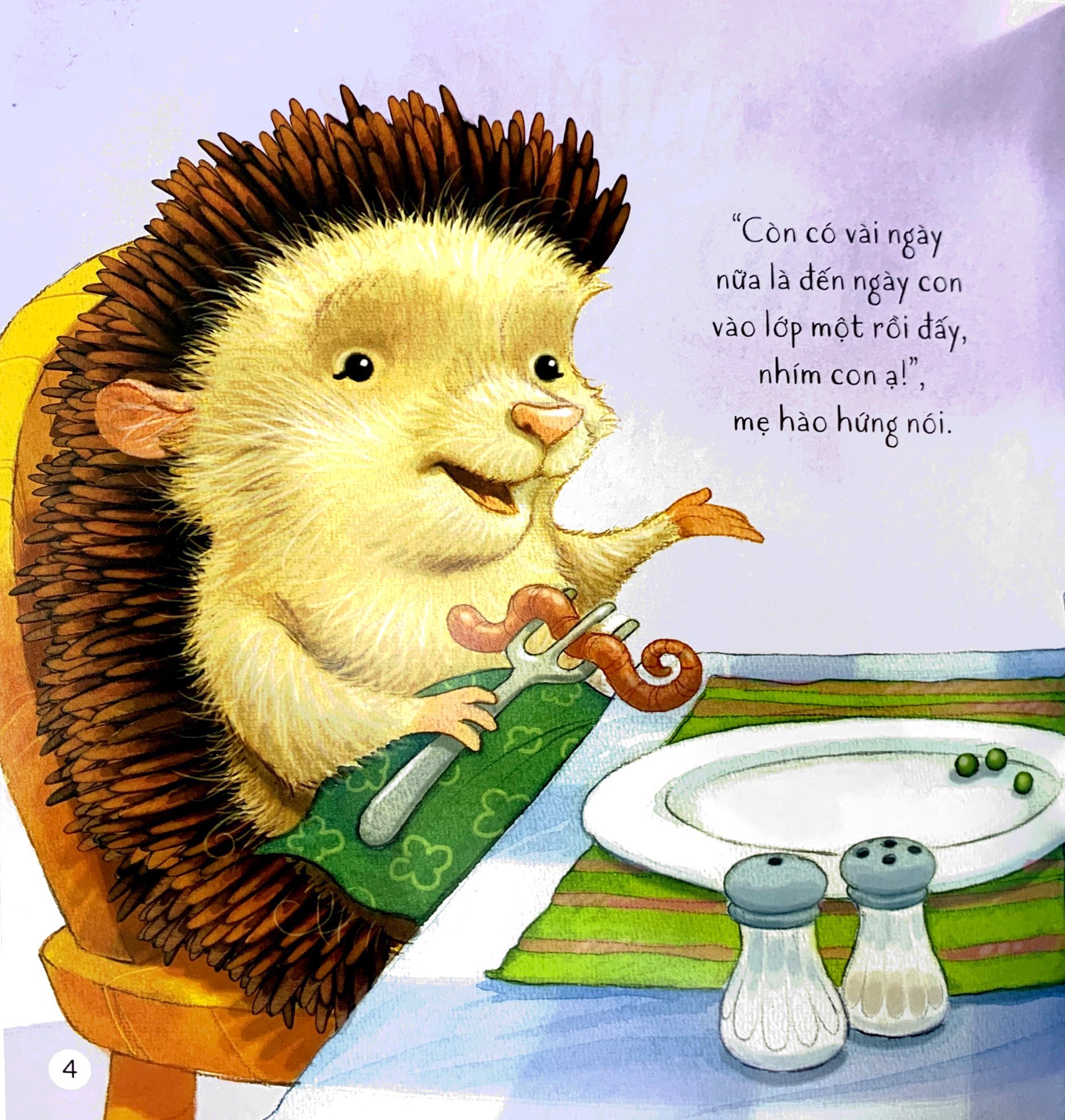 storytime - truyện hay rèn luyện kĩ năng - nhím con vào lớp một