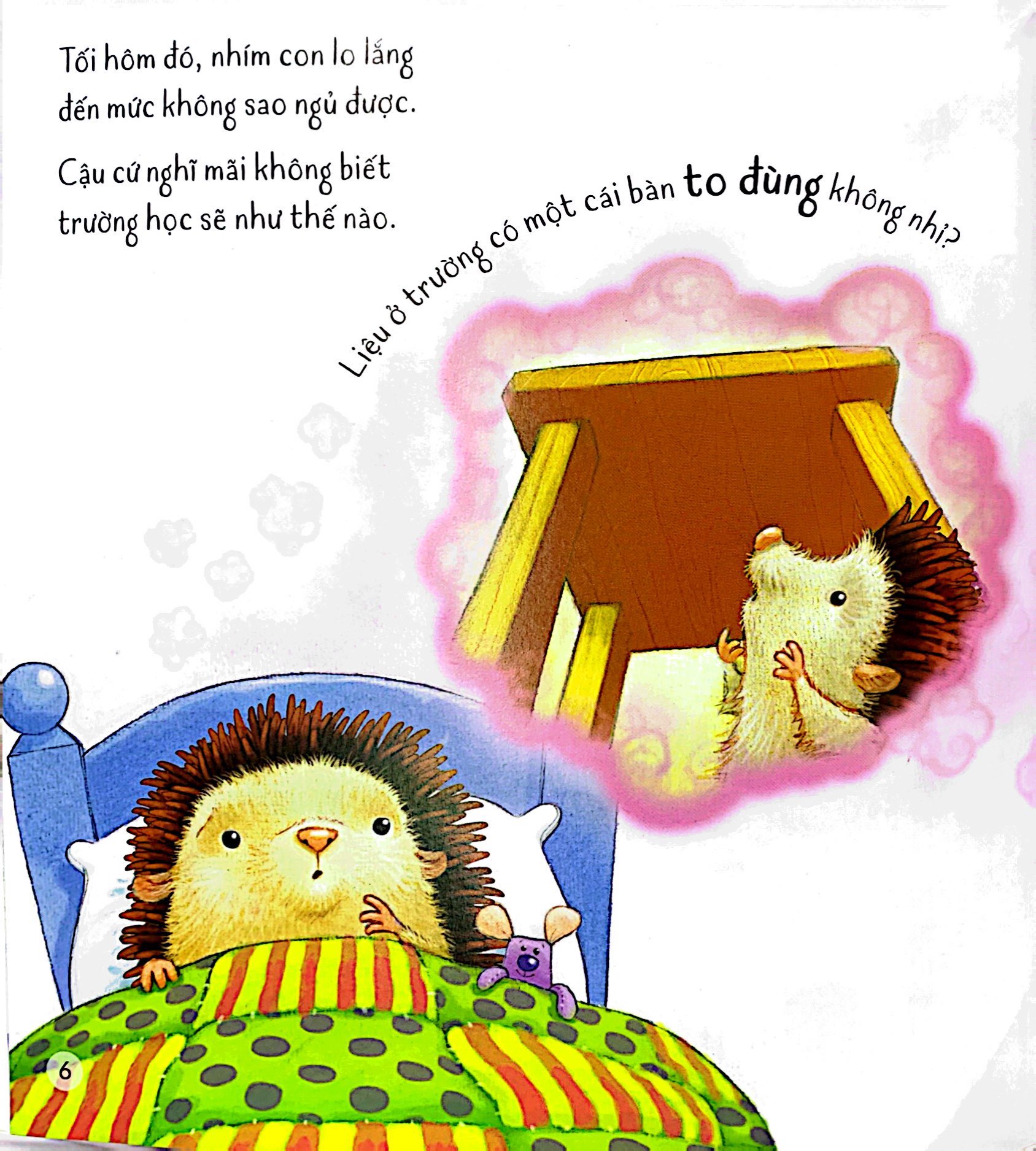 storytime - truyện hay rèn luyện kĩ năng - nhím con vào lớp một