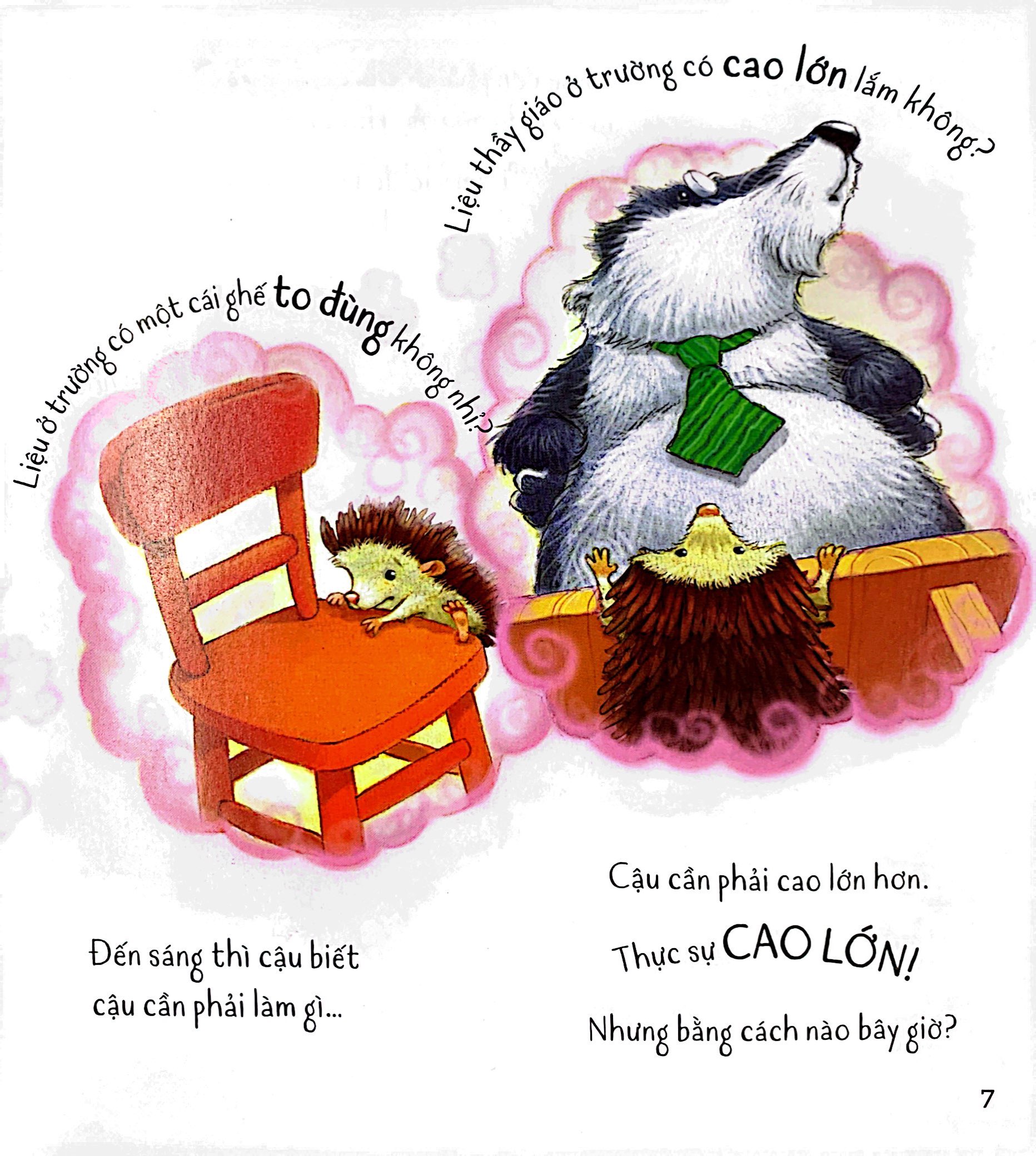 storytime - truyện hay rèn luyện kĩ năng - nhím con vào lớp một