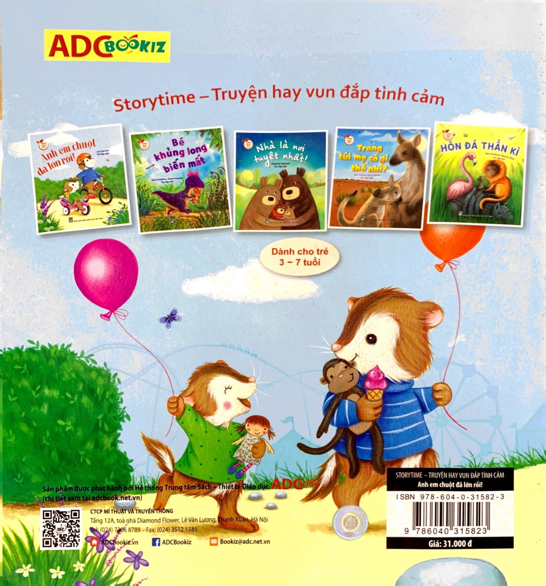 storytime - truyện hay vun đắp tình cảm - anh em chuột đã lớn rồi!