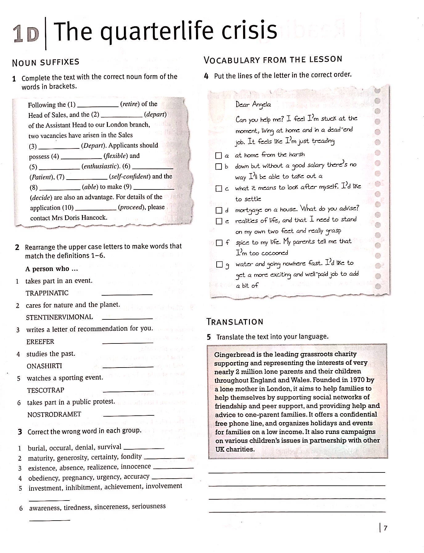 straightforward second edition workbook (+ key) + cd advanced level