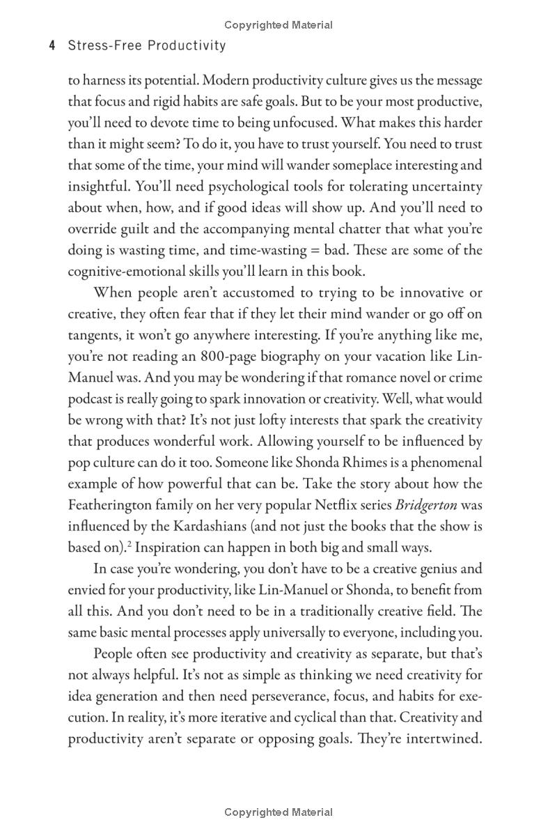 stress-free productivity: a personalised toolkit to become your most efficient, creative self