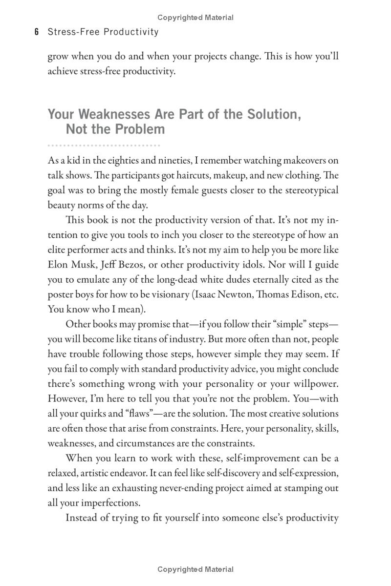 stress-free productivity: a personalised toolkit to become your most efficient, creative self