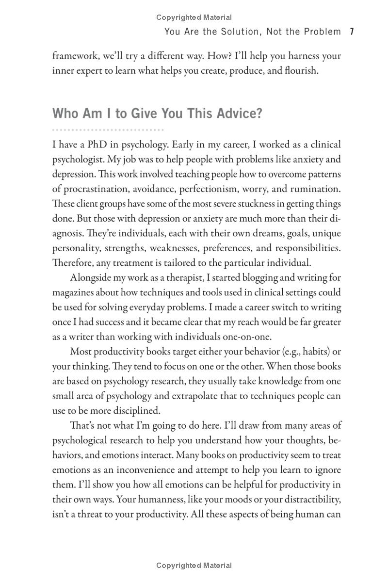 stress-free productivity: a personalised toolkit to become your most efficient, creative self