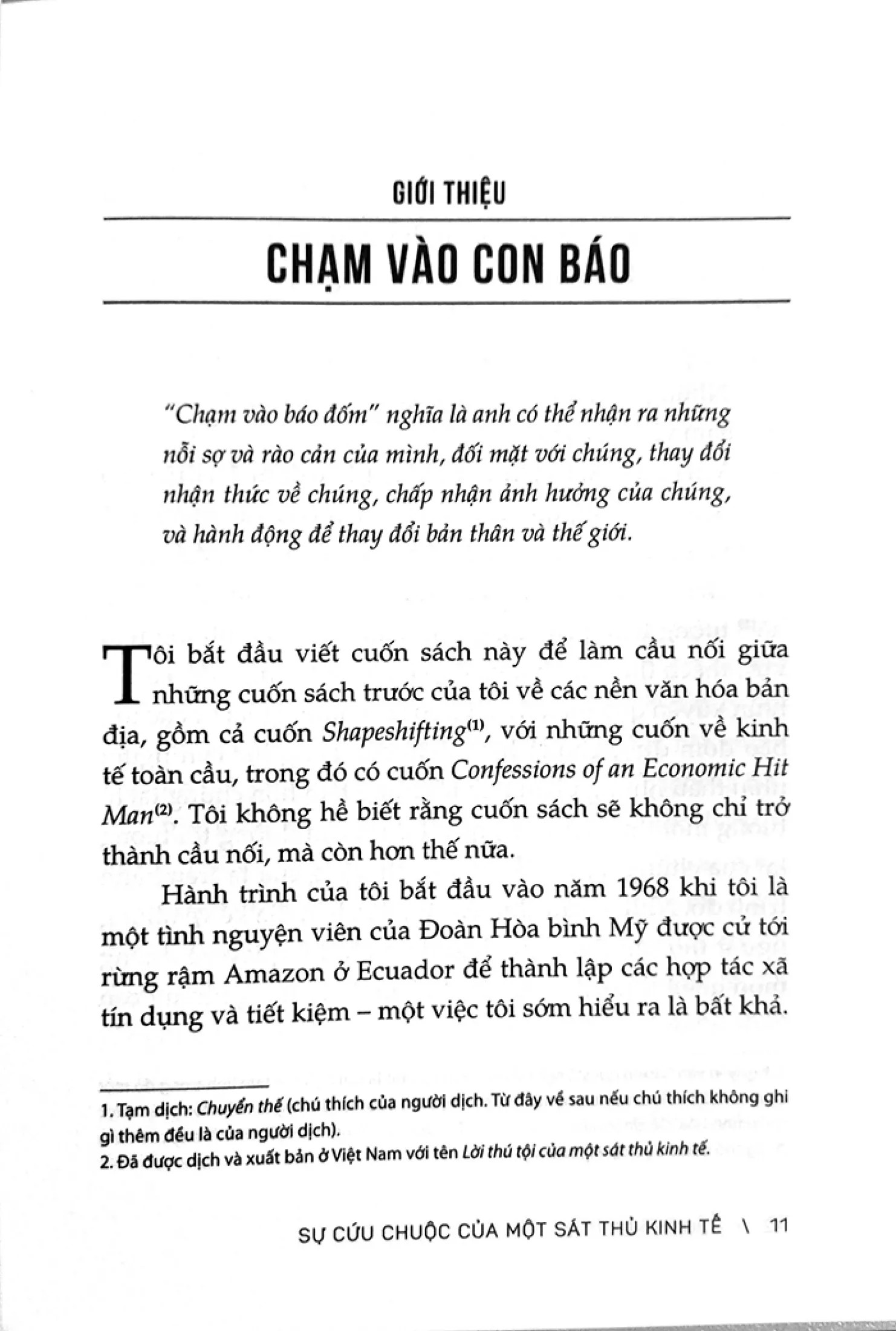 sự cứu chuộc một sát thủ kinh tế