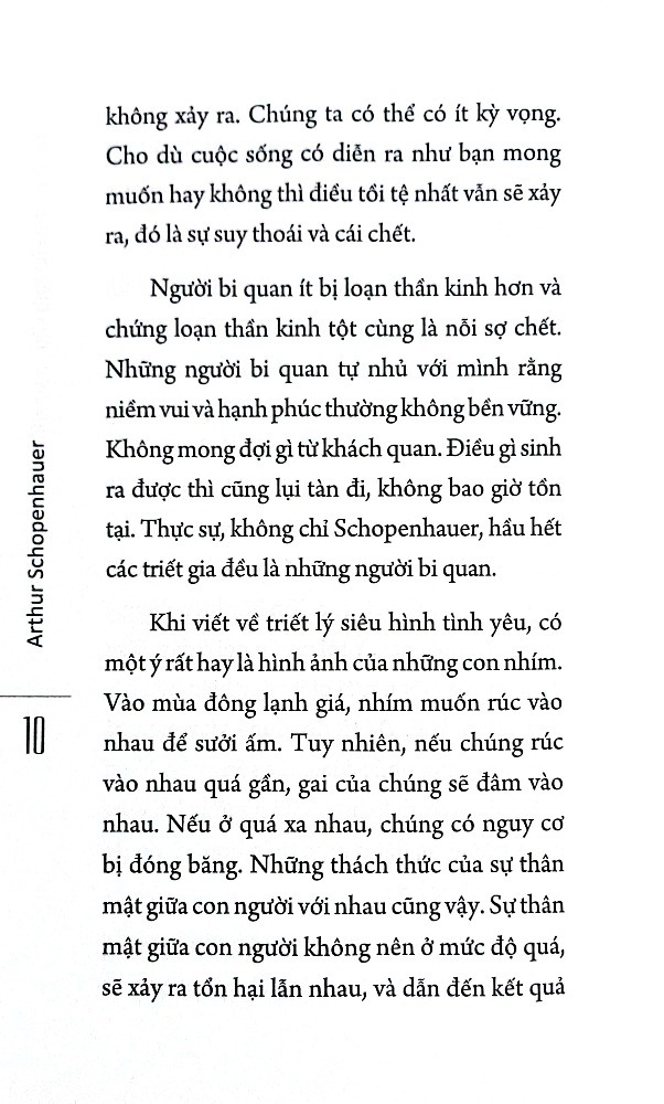 sự đau khổ của tình yêu và sự sống