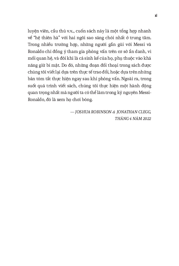 sự đối đầu của hai cầu thủ vĩ đại và kỷ nguyên tái tạo bóng đá thế giới - messi vs. ronaldo