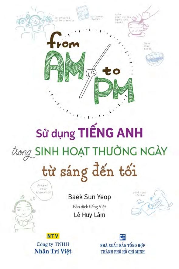 sử dụng tiếng anh trong sinh hoạt thường ngày từ sáng đến tối