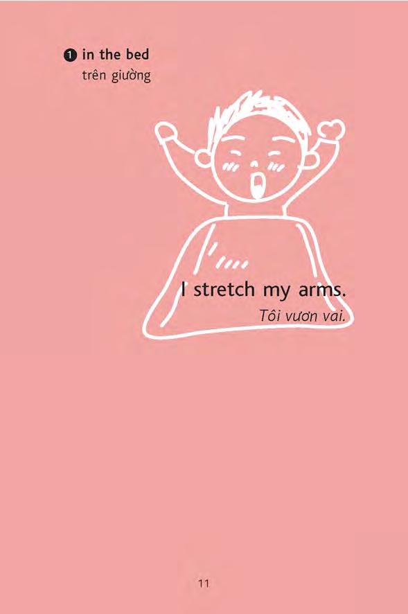 sử dụng tiếng anh trong sinh hoạt thường ngày từ sáng đến tối