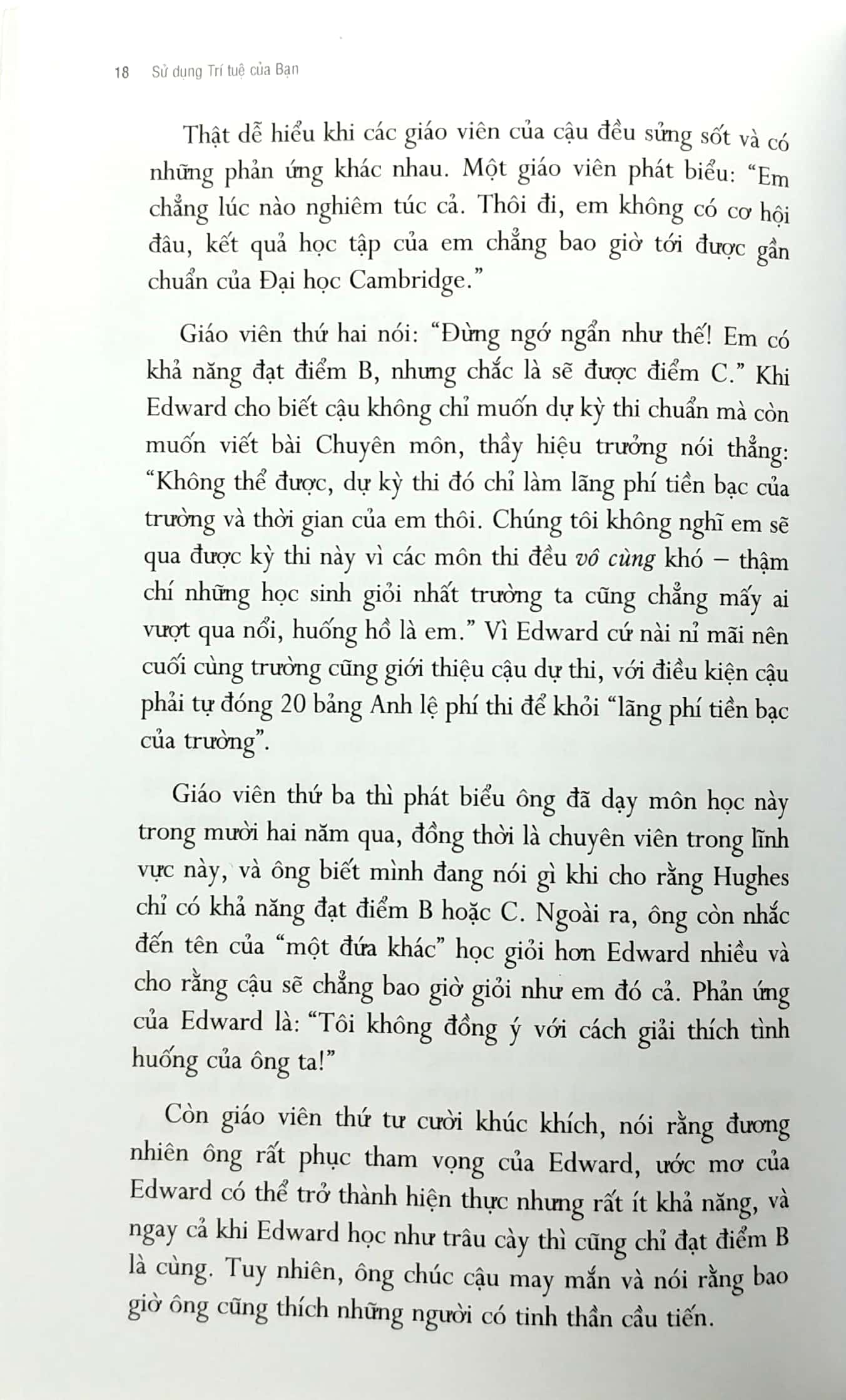 sử dụng trí tuệ của bạn (tái bản 2015)