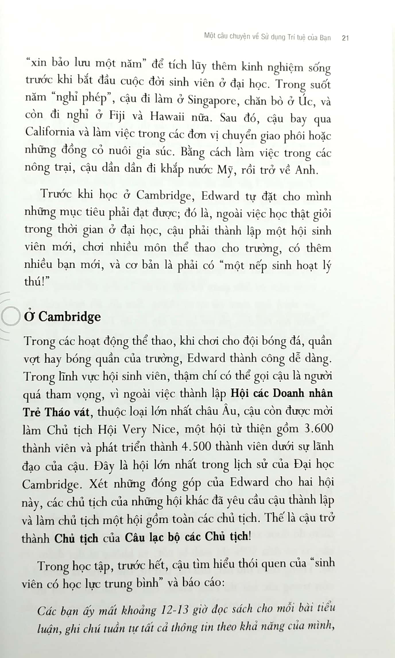 sử dụng trí tuệ của bạn (tái bản 2015)